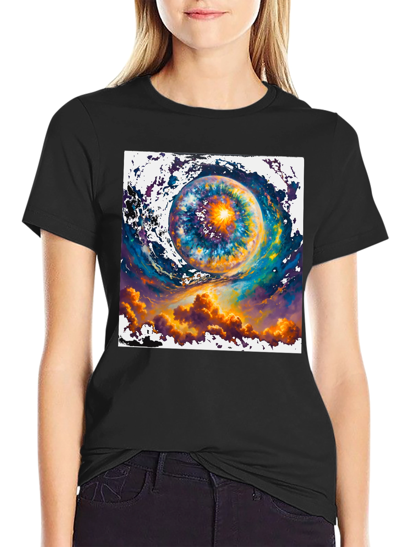 Eye of the Universe Black T-Shirt