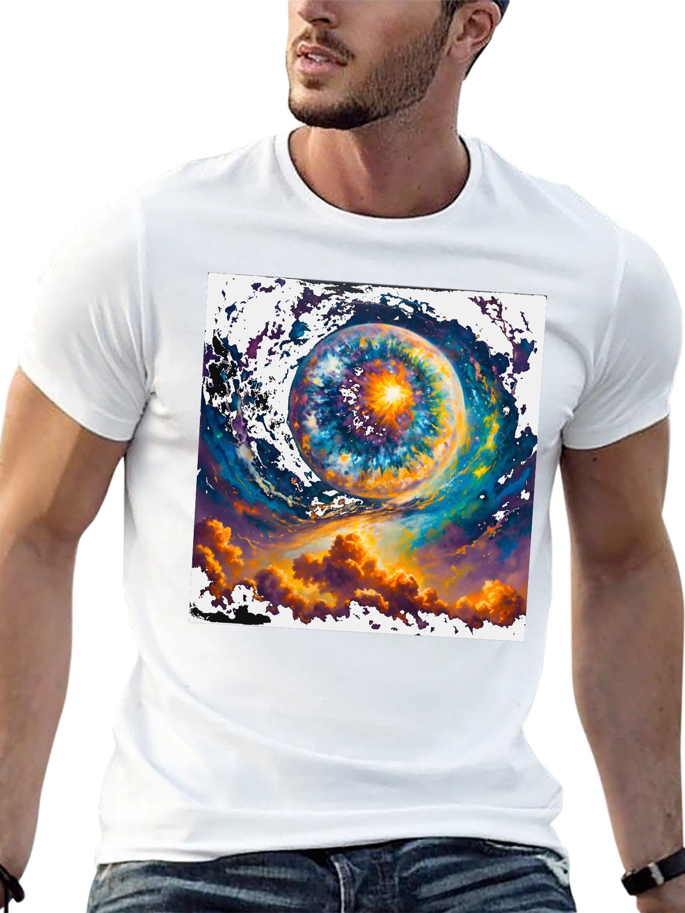 Eye of the Universe Black T-Shirt