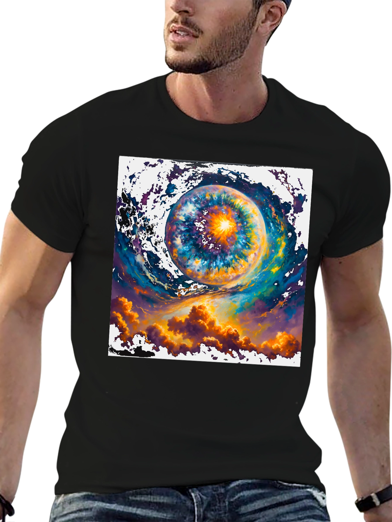 Eye of the Universe Black T-Shirt