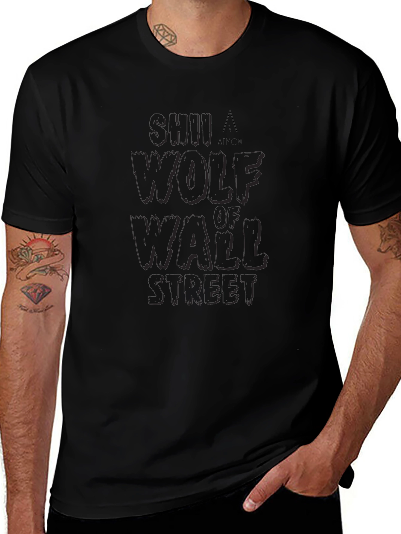 Wolf of Wall Street Black T-Shirt