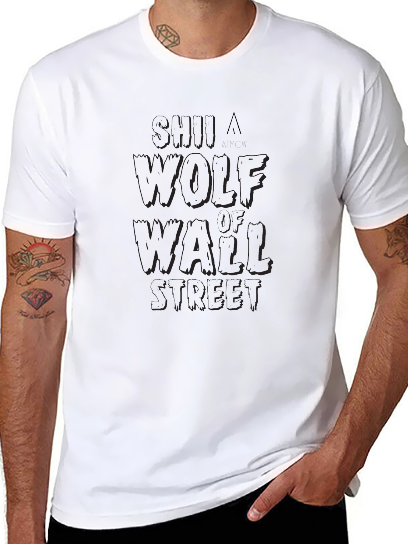 Wolf of Wall Street Black T-Shirt