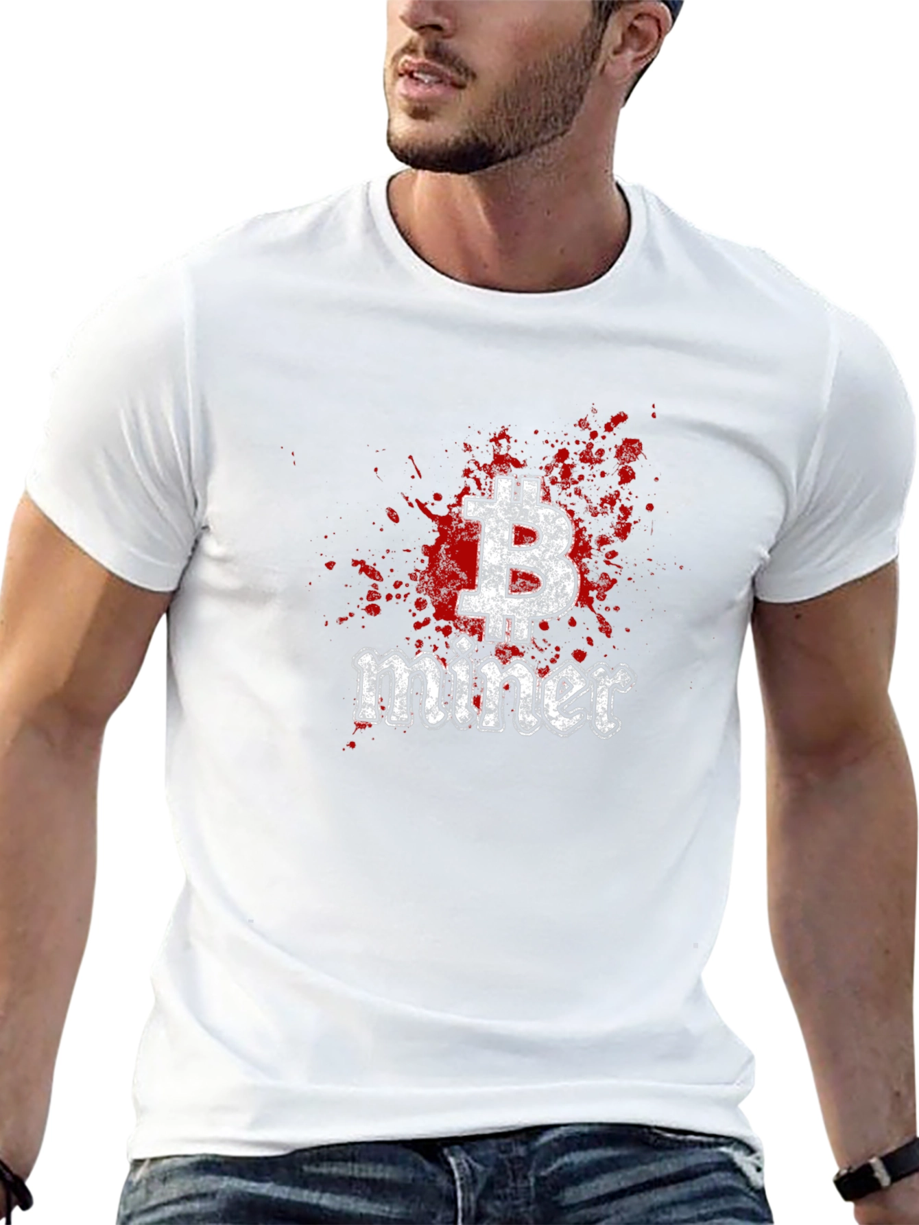 Bitcoin Miner Graphic T-Shirt