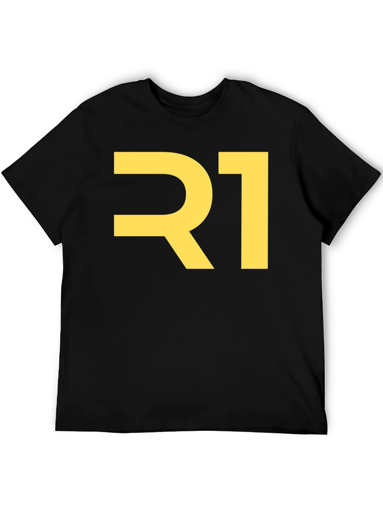 Bold R1 Graphic Tee - Black