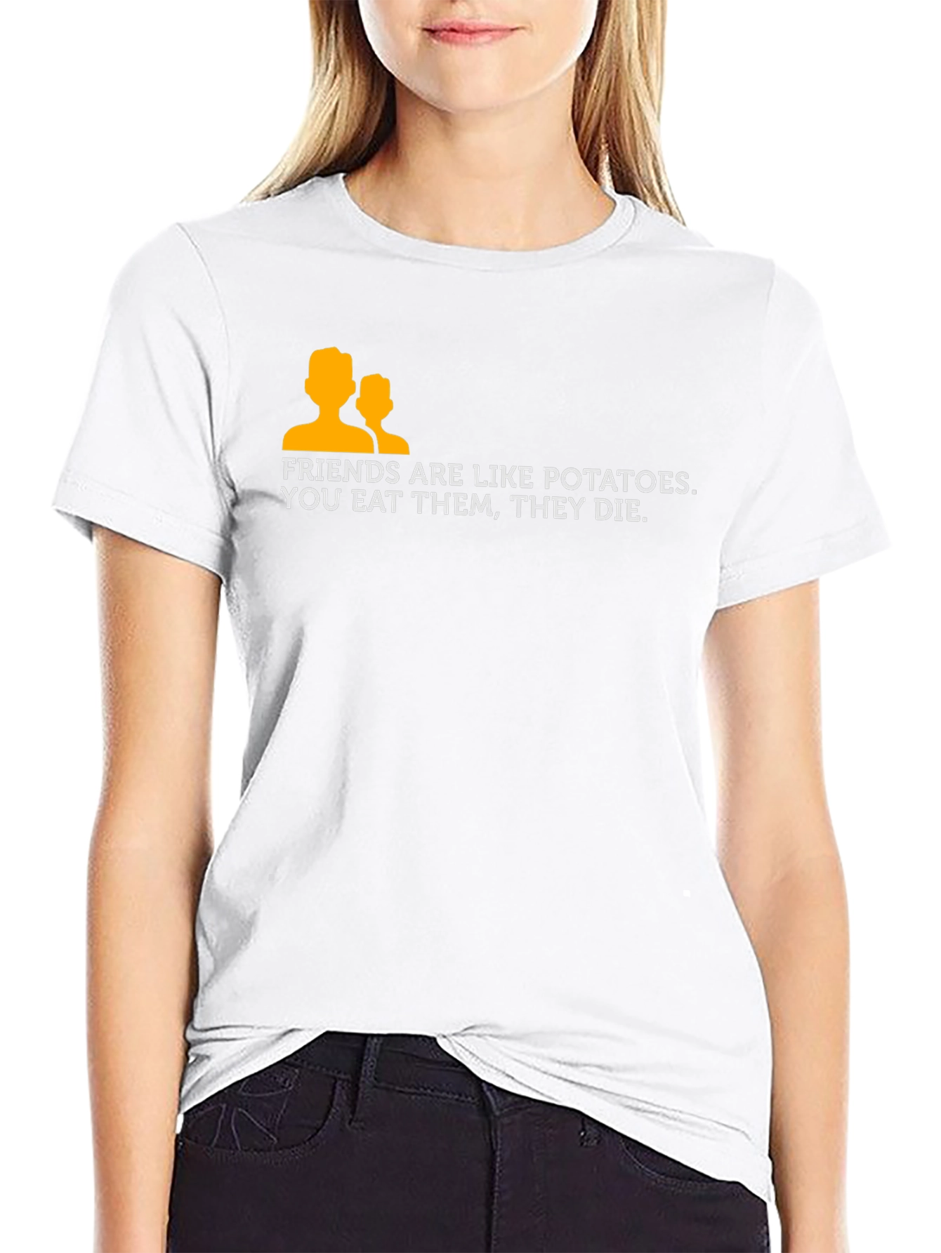 Funny Friends Like Potatoes Graphic Tee