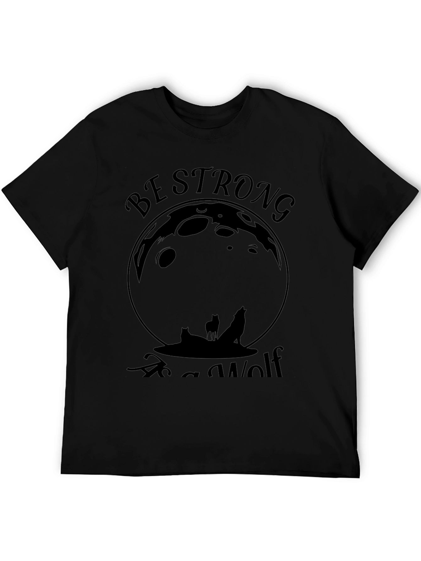 Be Strong As A Wolf Graphic Tee