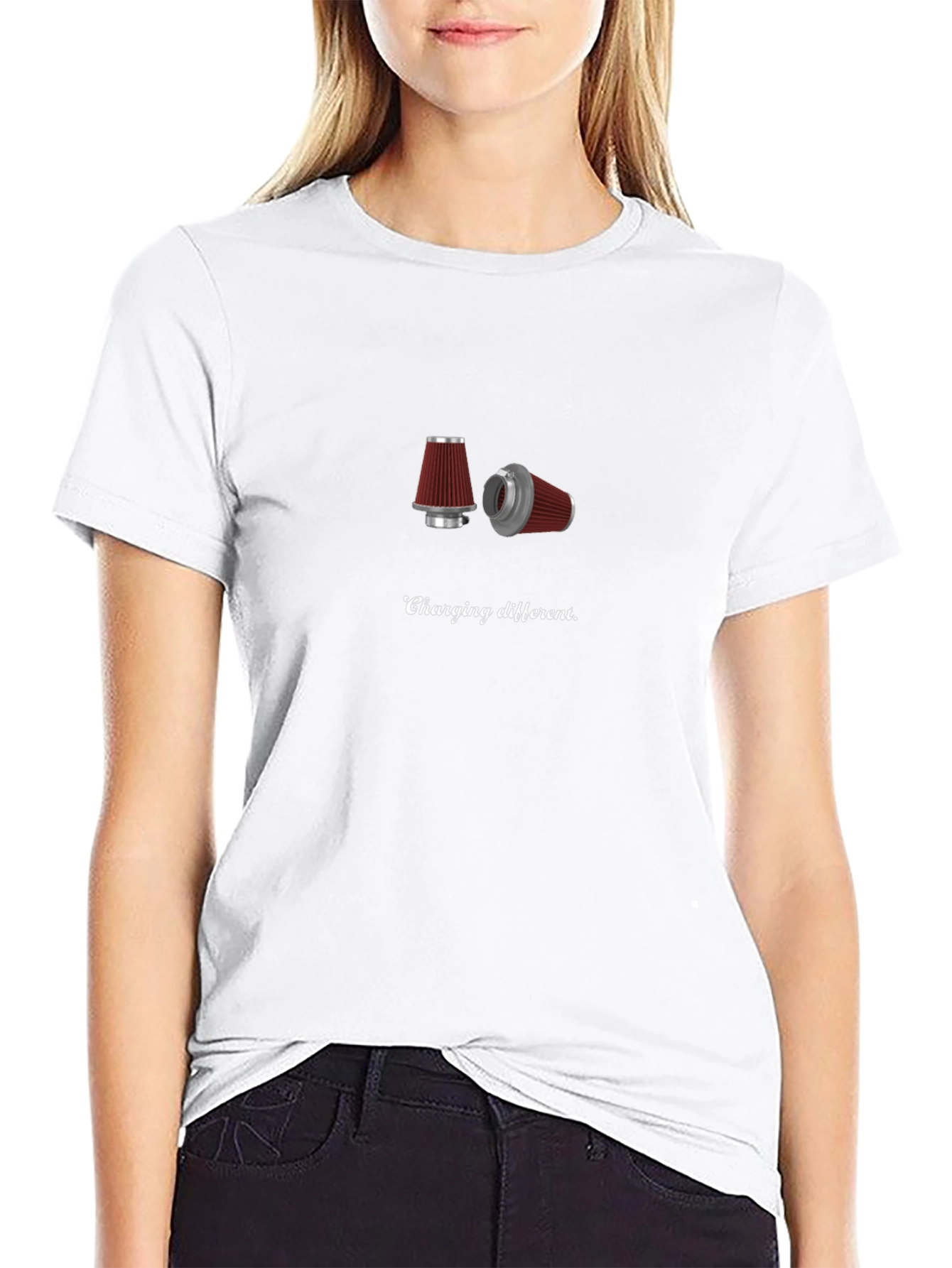 Charging Different Tee
