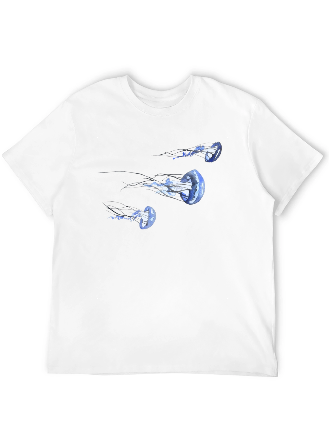 Jellyfish Graphic Black T-Shirt