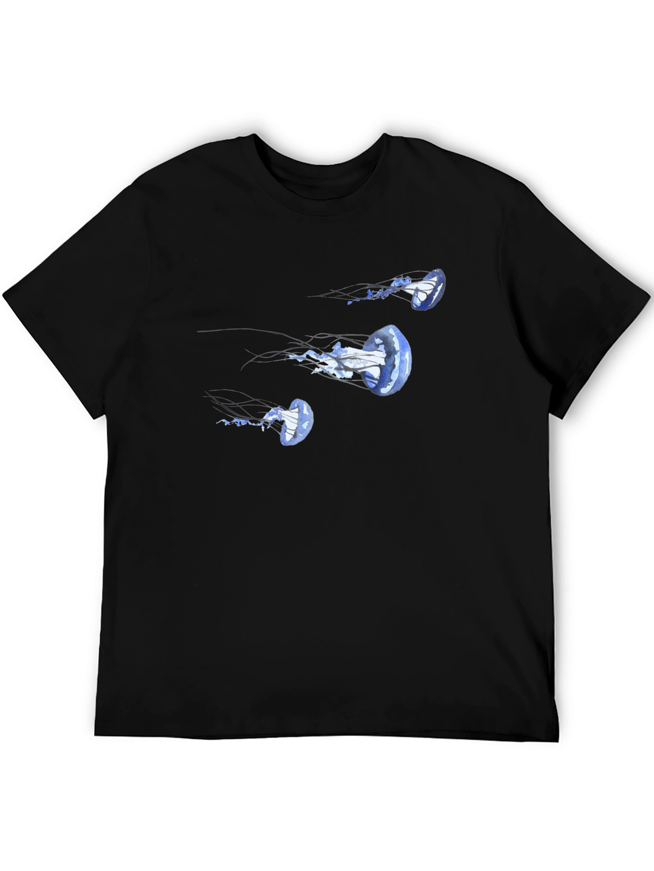 Jellyfish Graphic Black T-Shirt
