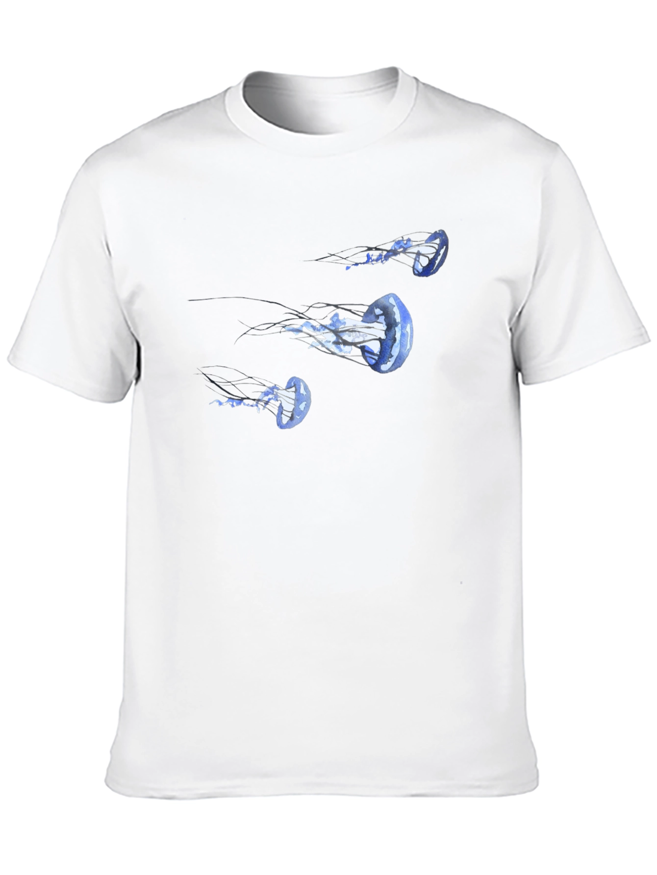 Jellyfish Graphic Black T-Shirt