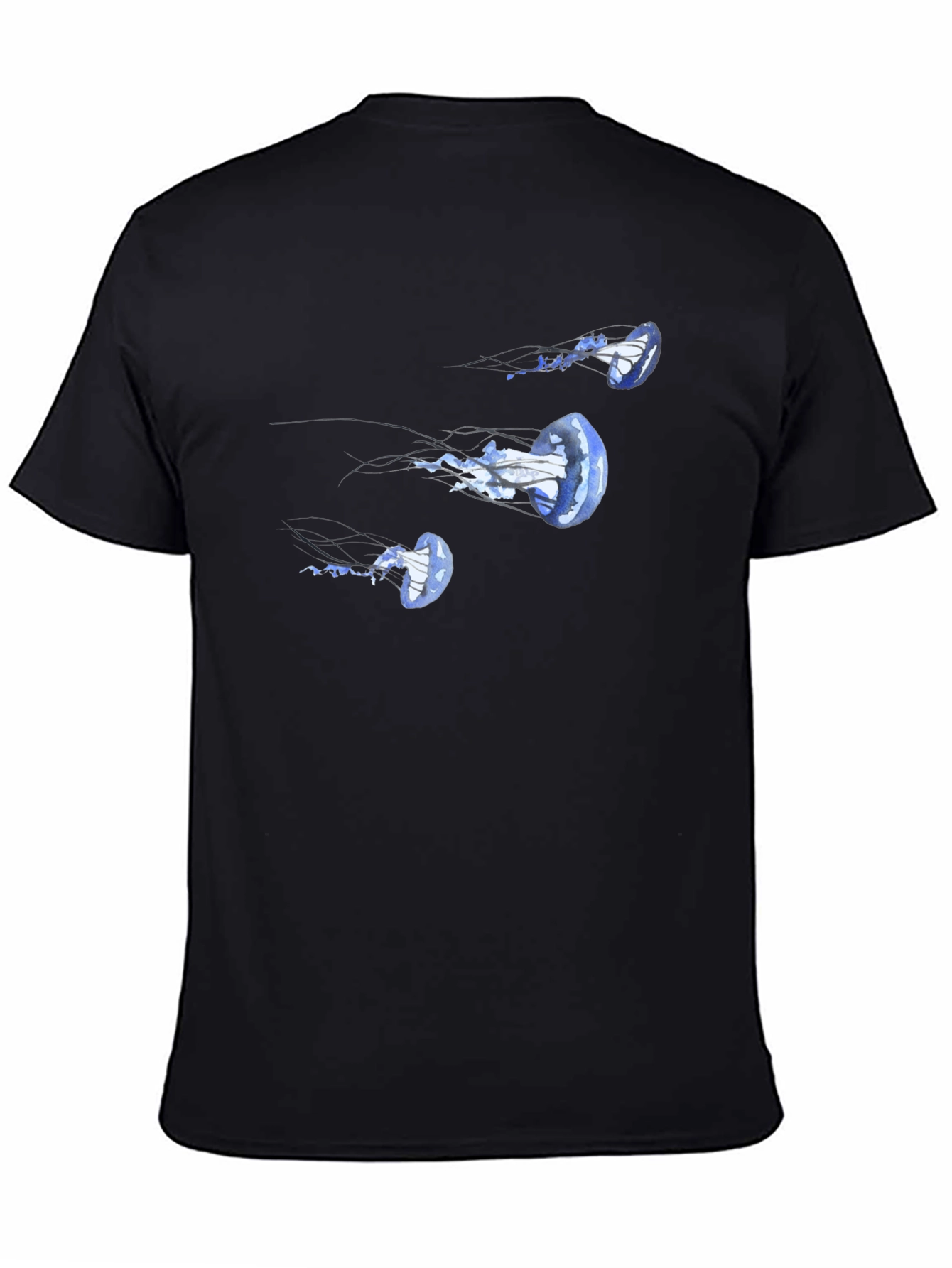 Jellyfish Graphic Black T-Shirt