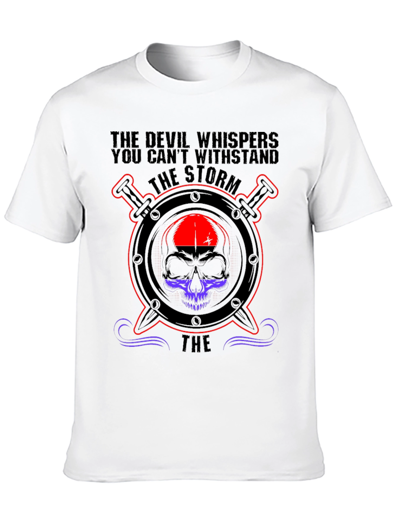 Devil Whispers Storm T-Shirt