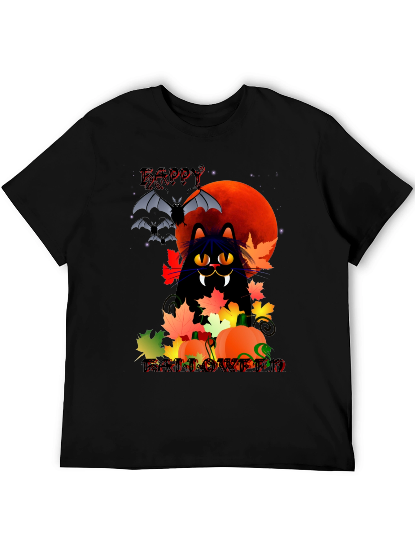 Halloween Cat T-Shirt