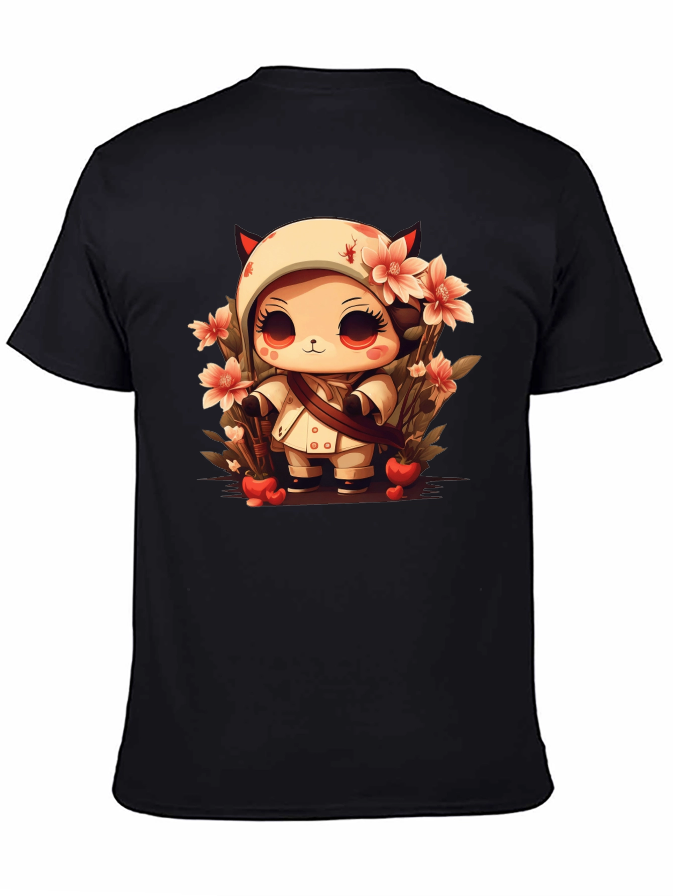 Cute Devil Anime Style Graphic Tee