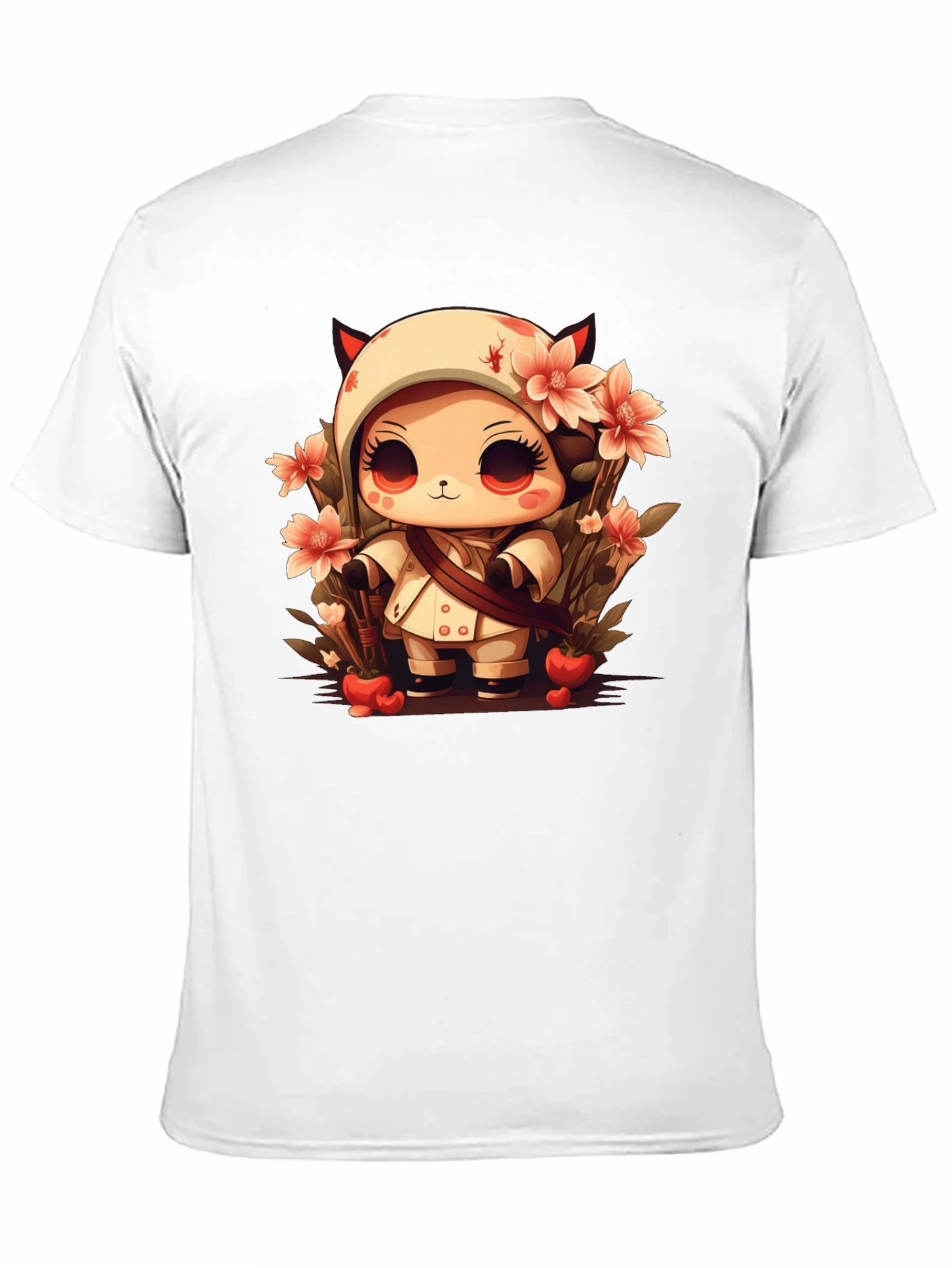 Cute Devil Anime Style Graphic Tee