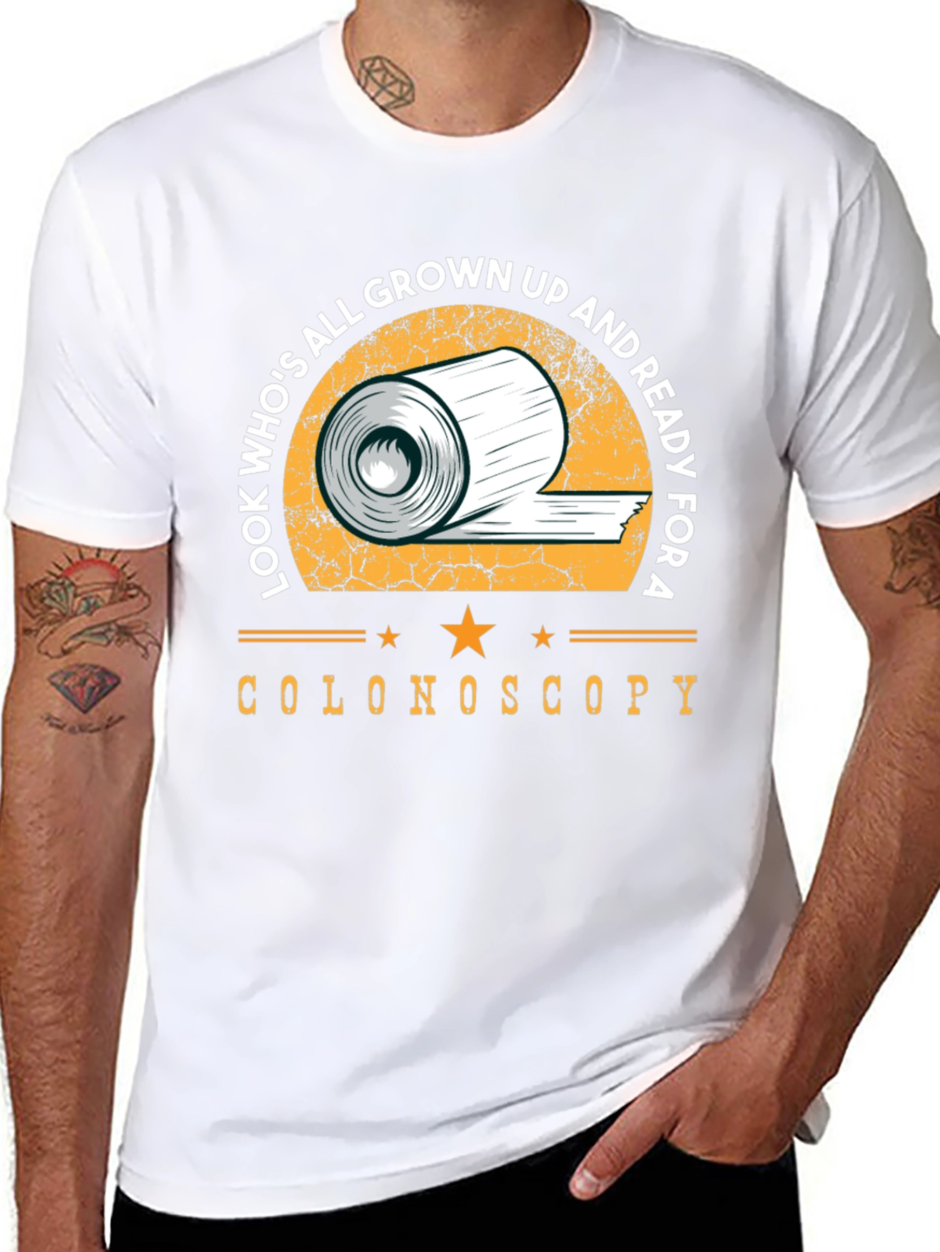 Colonoscopy Ready T-Shirt Funny Adulting Gag Gift