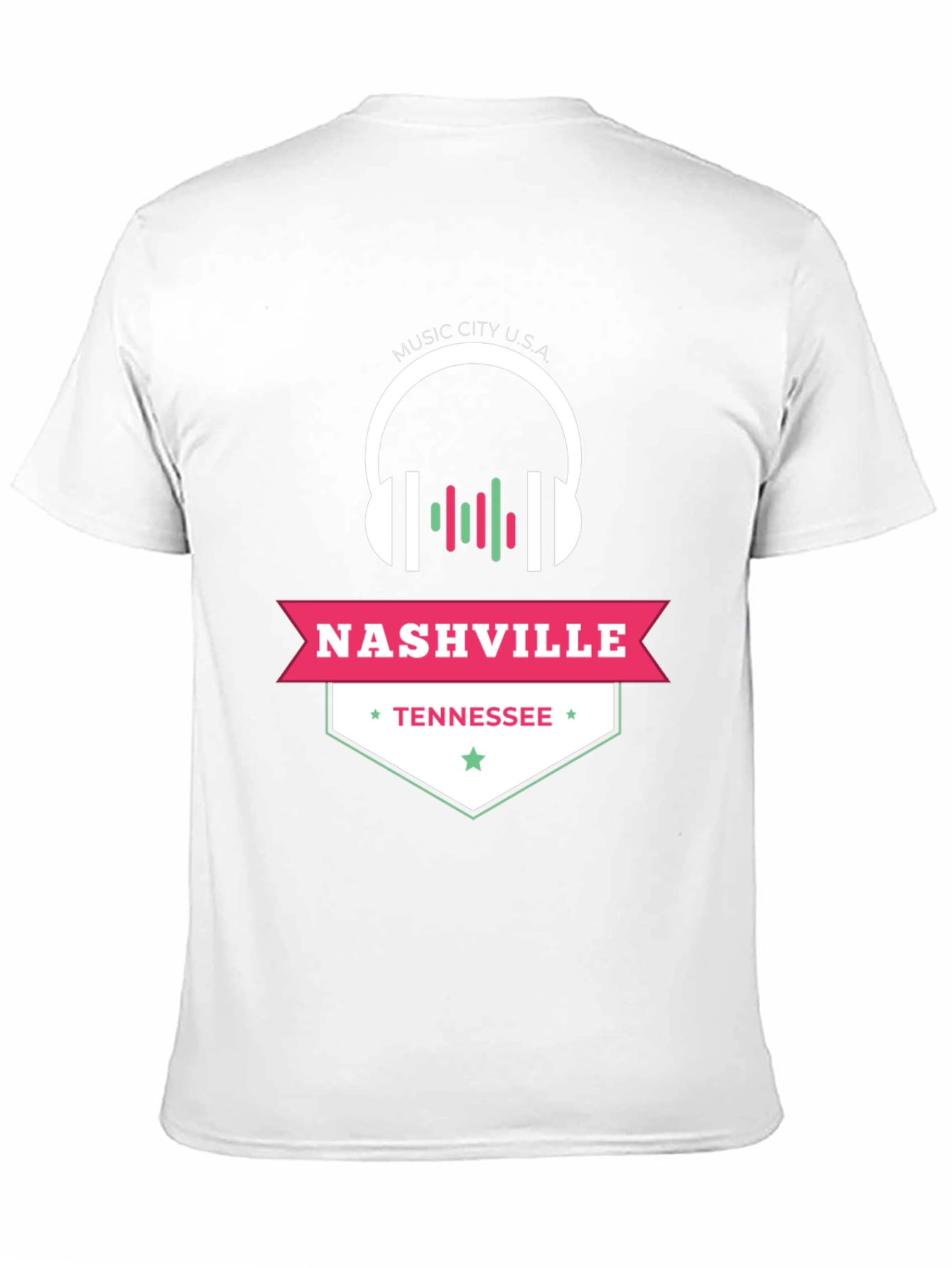 Nashville Tennessee Music City USA Graphic Tee