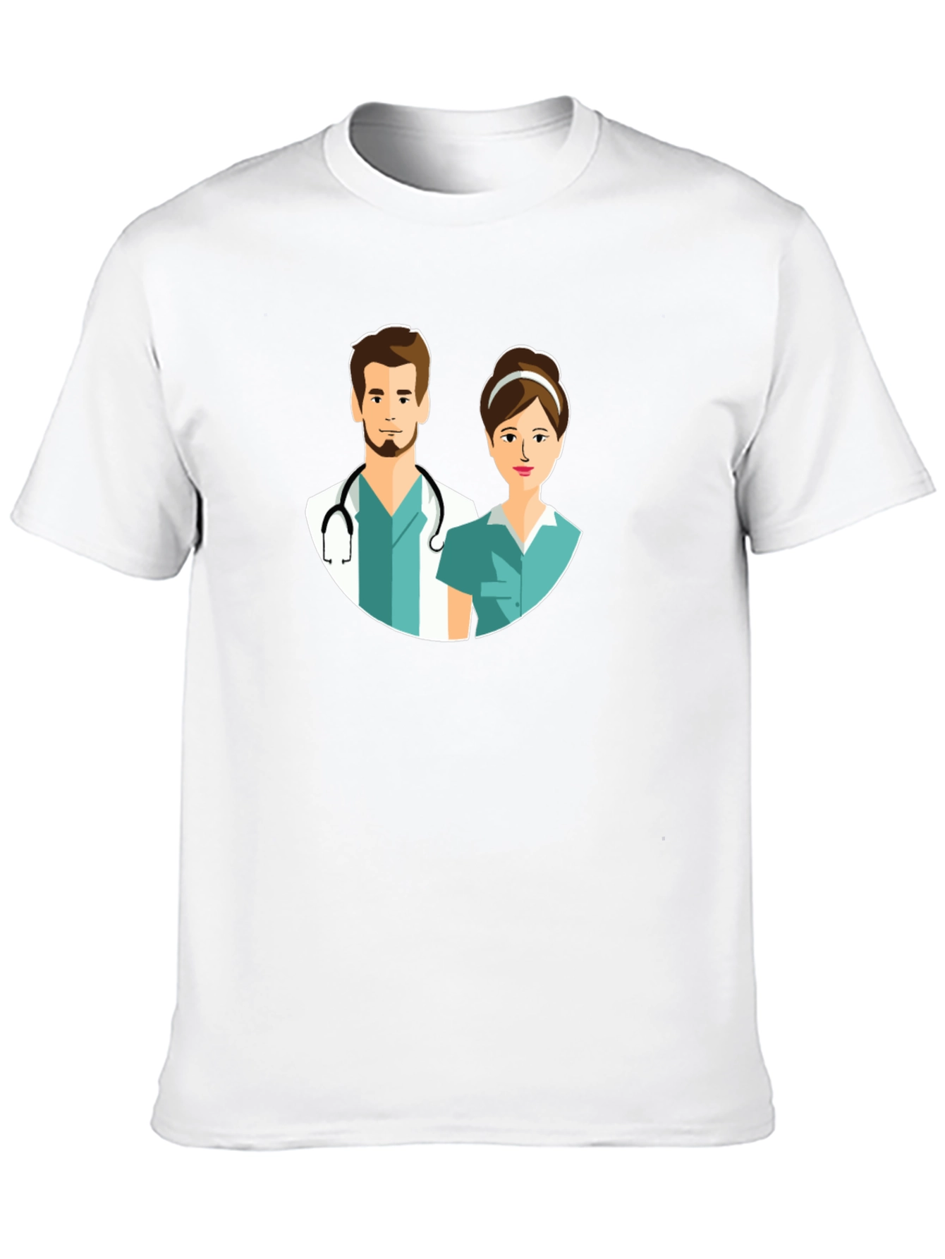 Doctors and Nurses Black T-Shirt