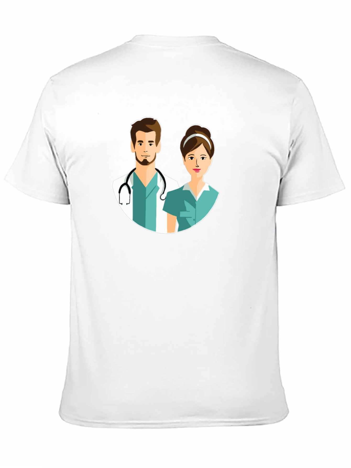 Doctors and Nurses Black T-Shirt