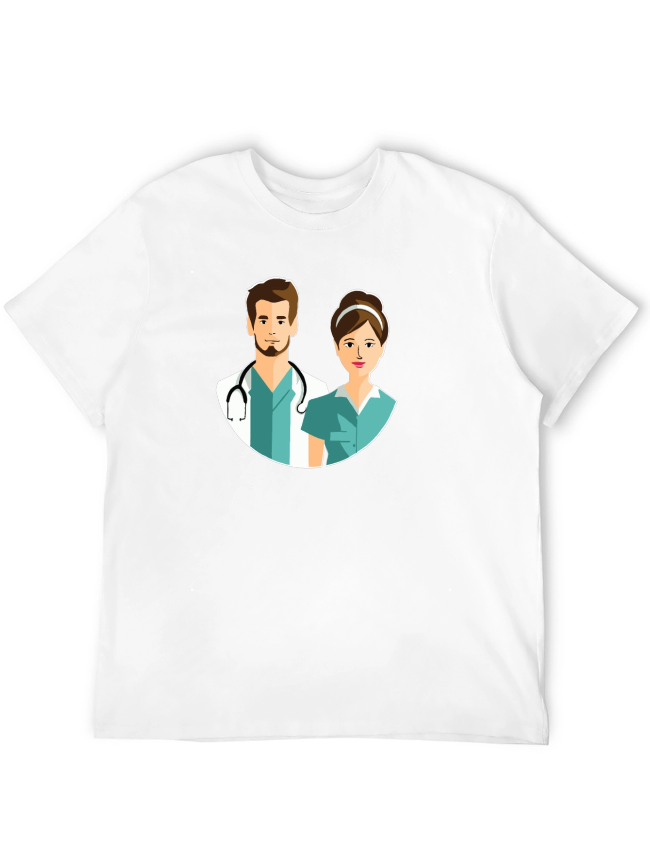 Doctors and Nurses Black T-Shirt