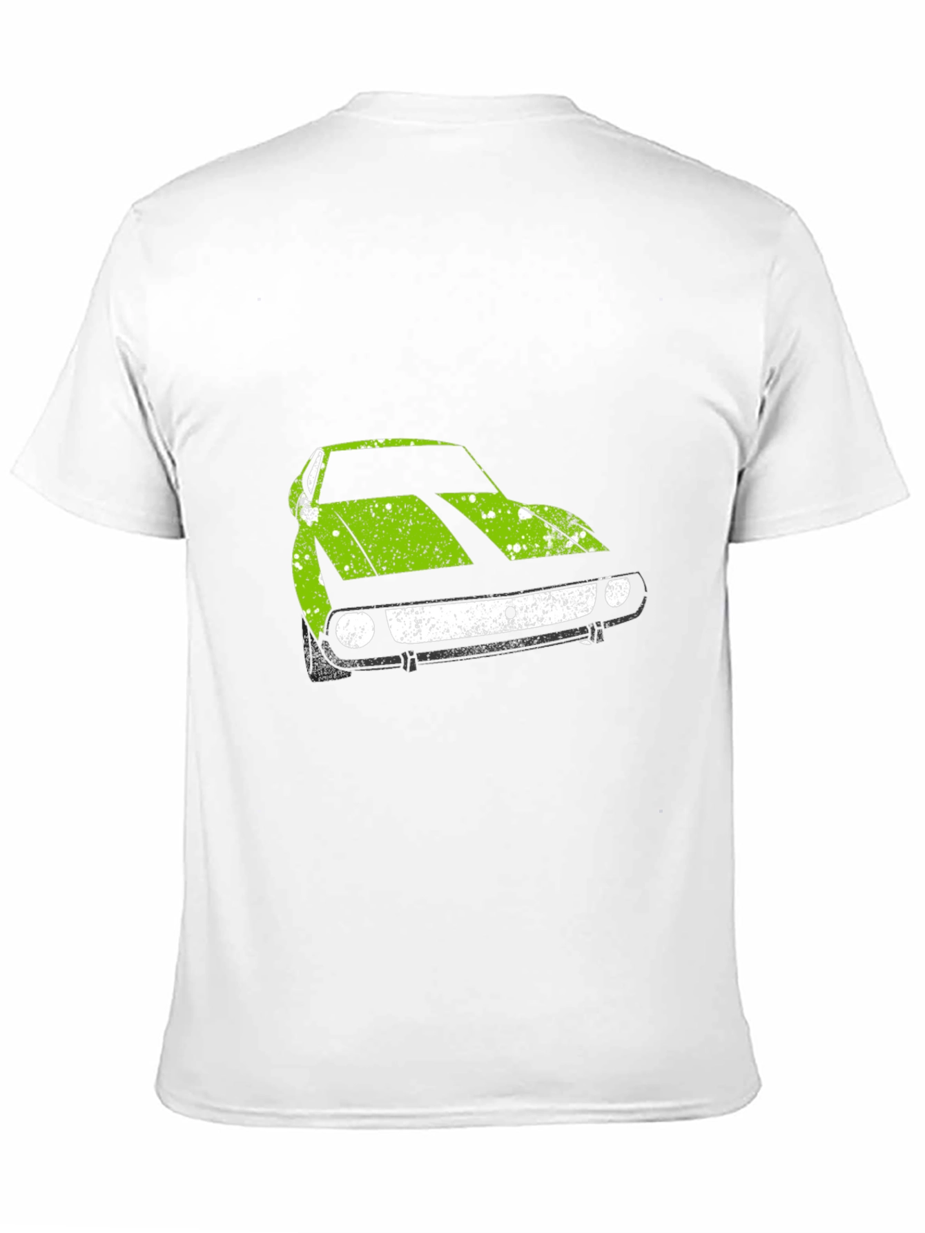 Retro Car Graphic Tee - Black
