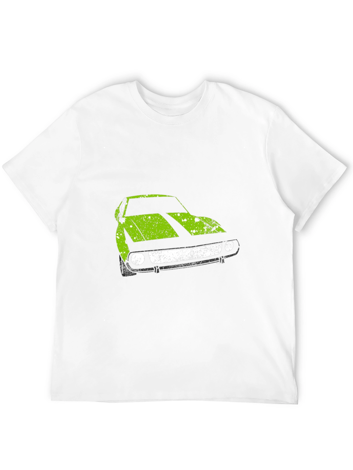 Retro Car Graphic Tee - Black