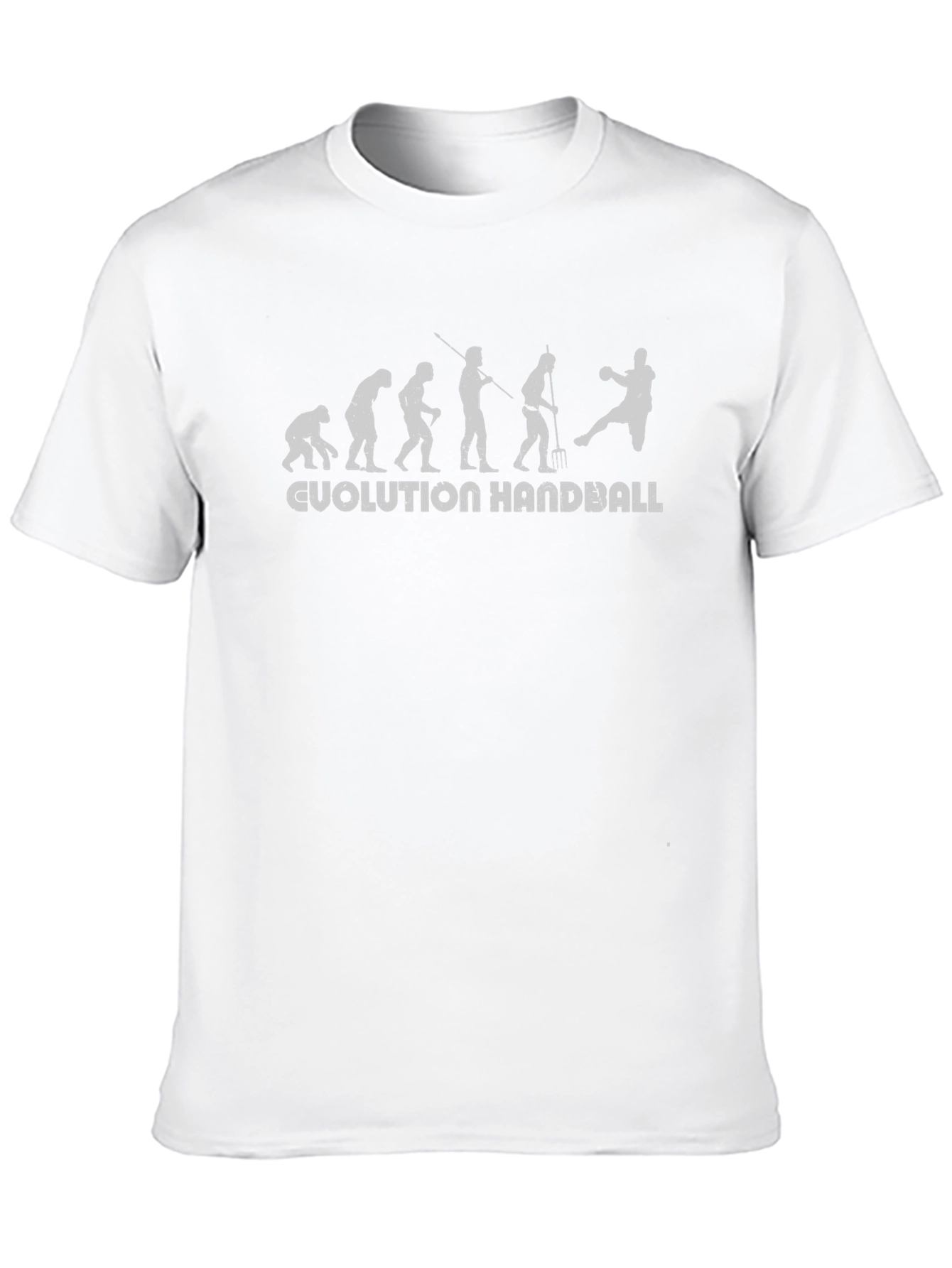 Evolution of Handball T-Shirt - Black Graphic Tee