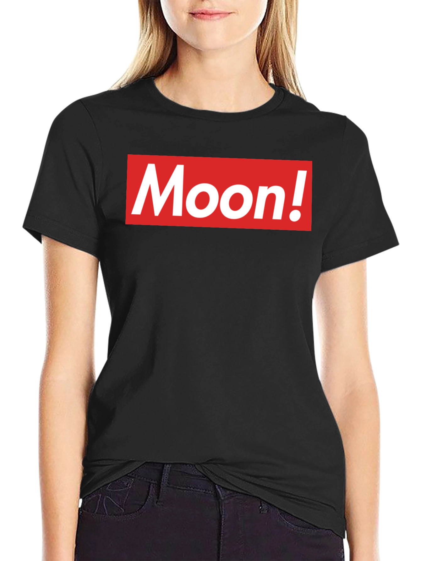 Moon! Graphic Tee - Statement Style T-Shirt