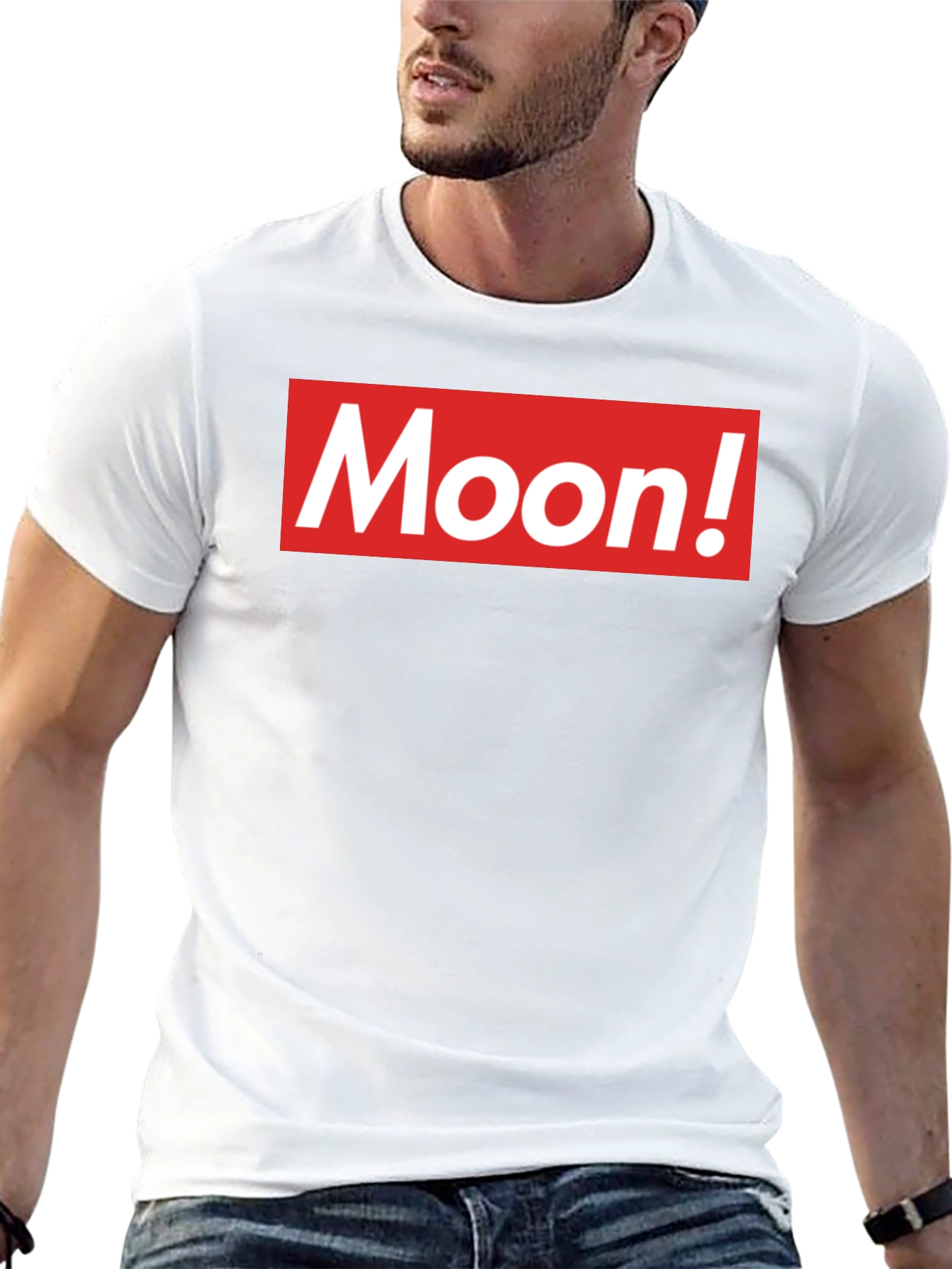 Moon! Graphic Tee - Statement Style T-Shirt