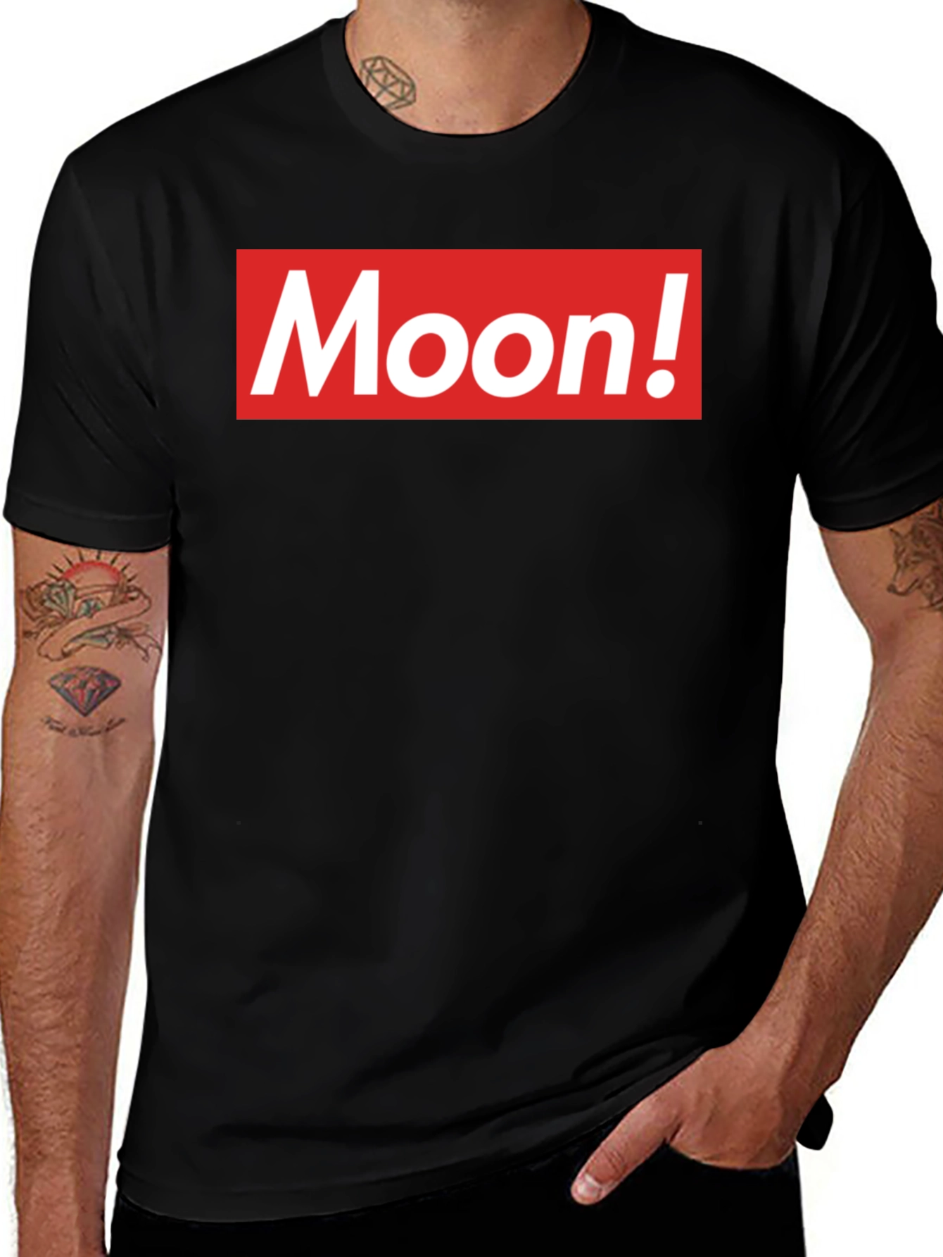 Moon! Graphic Tee - Statement Style T-Shirt