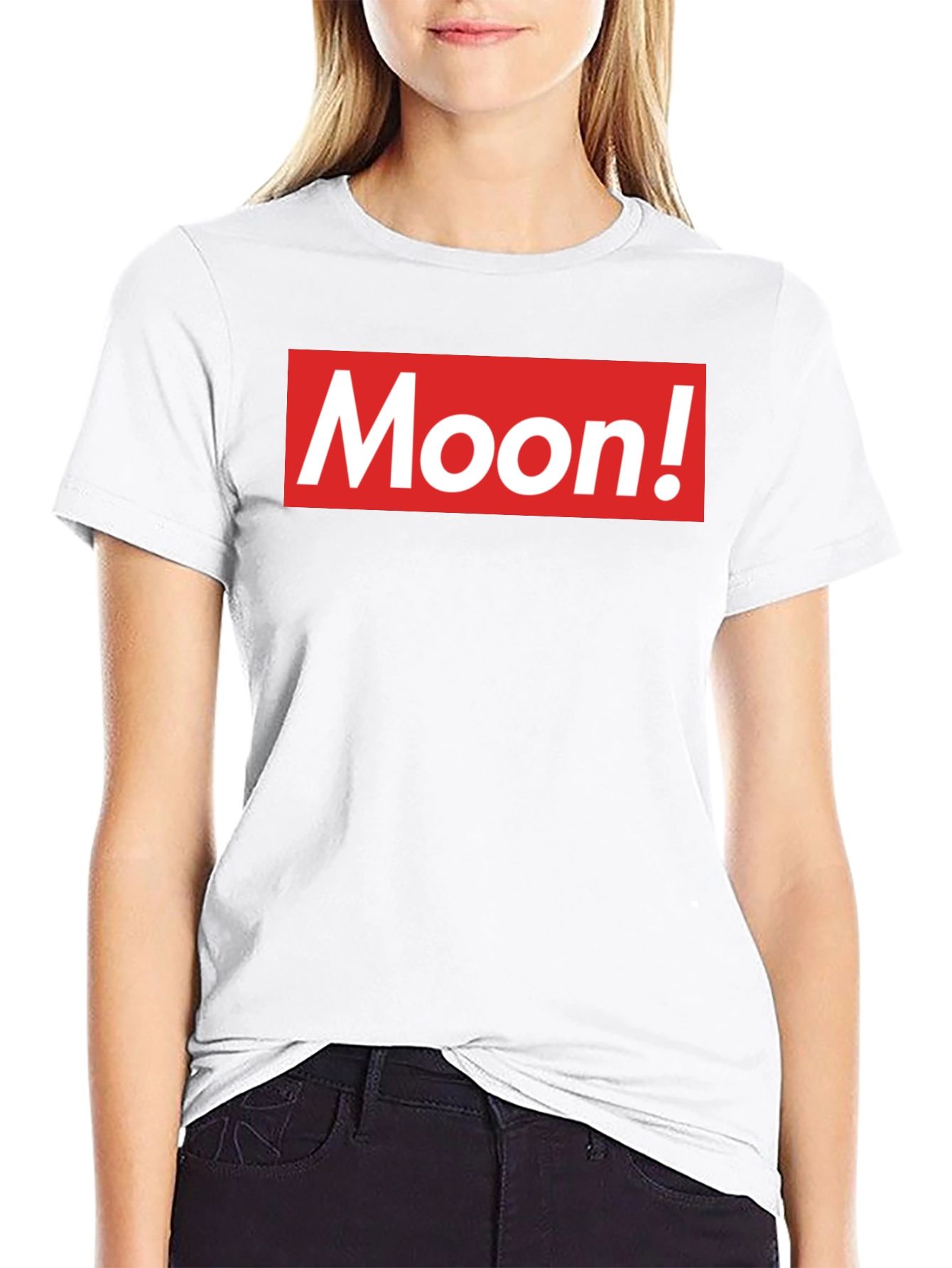 Moon! Graphic Tee - Statement Style T-Shirt