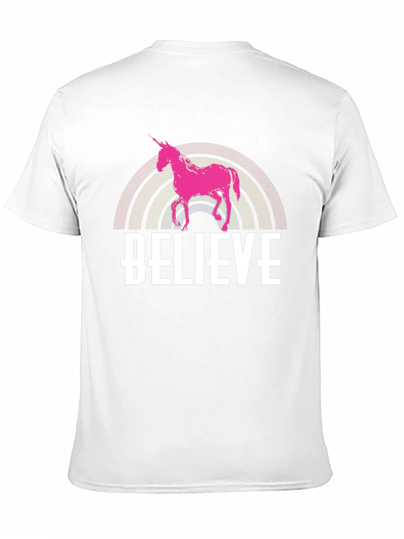 Believe Unicorn Graphic T-Shirt
