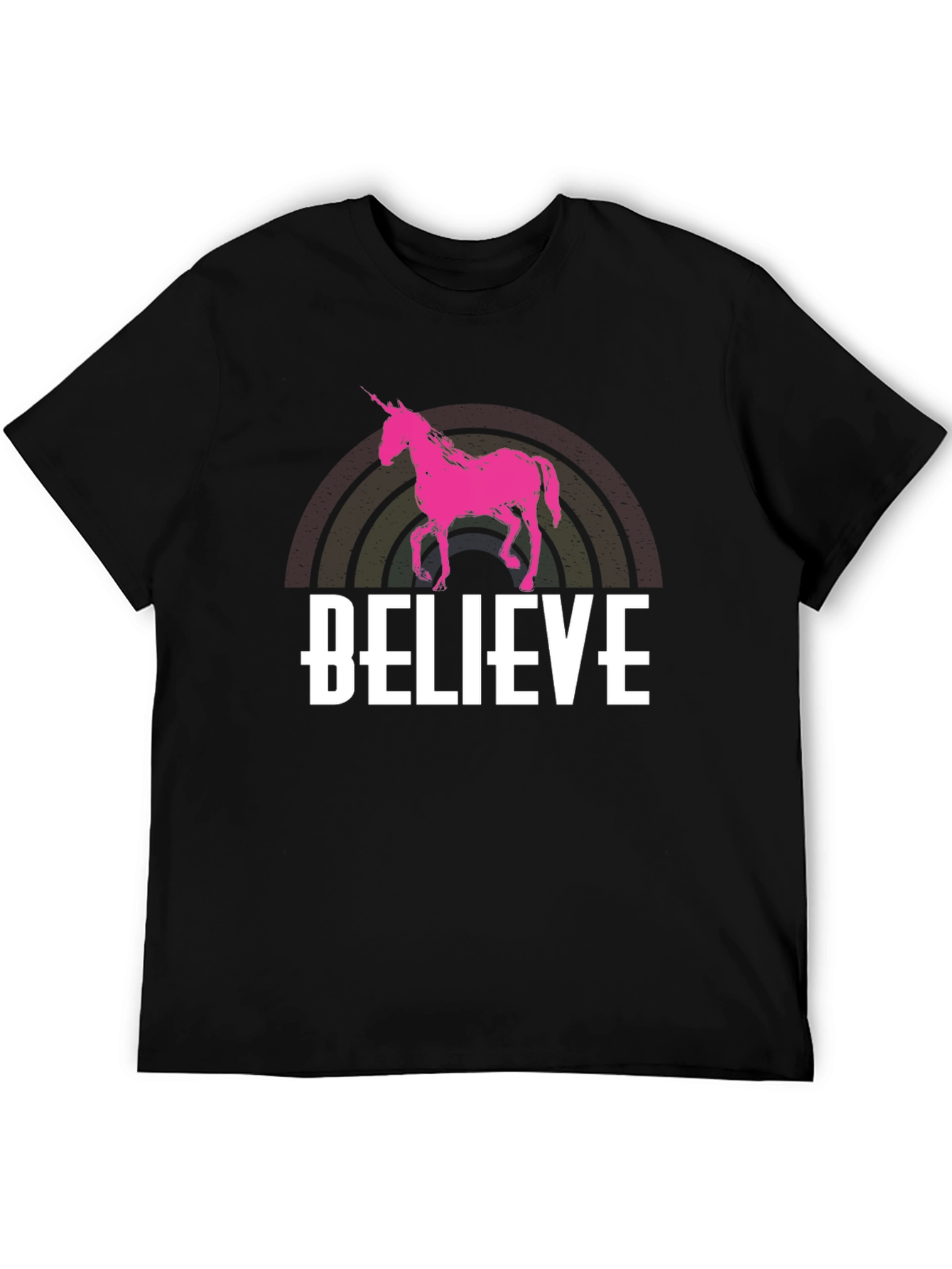 Believe Unicorn Graphic T-Shirt