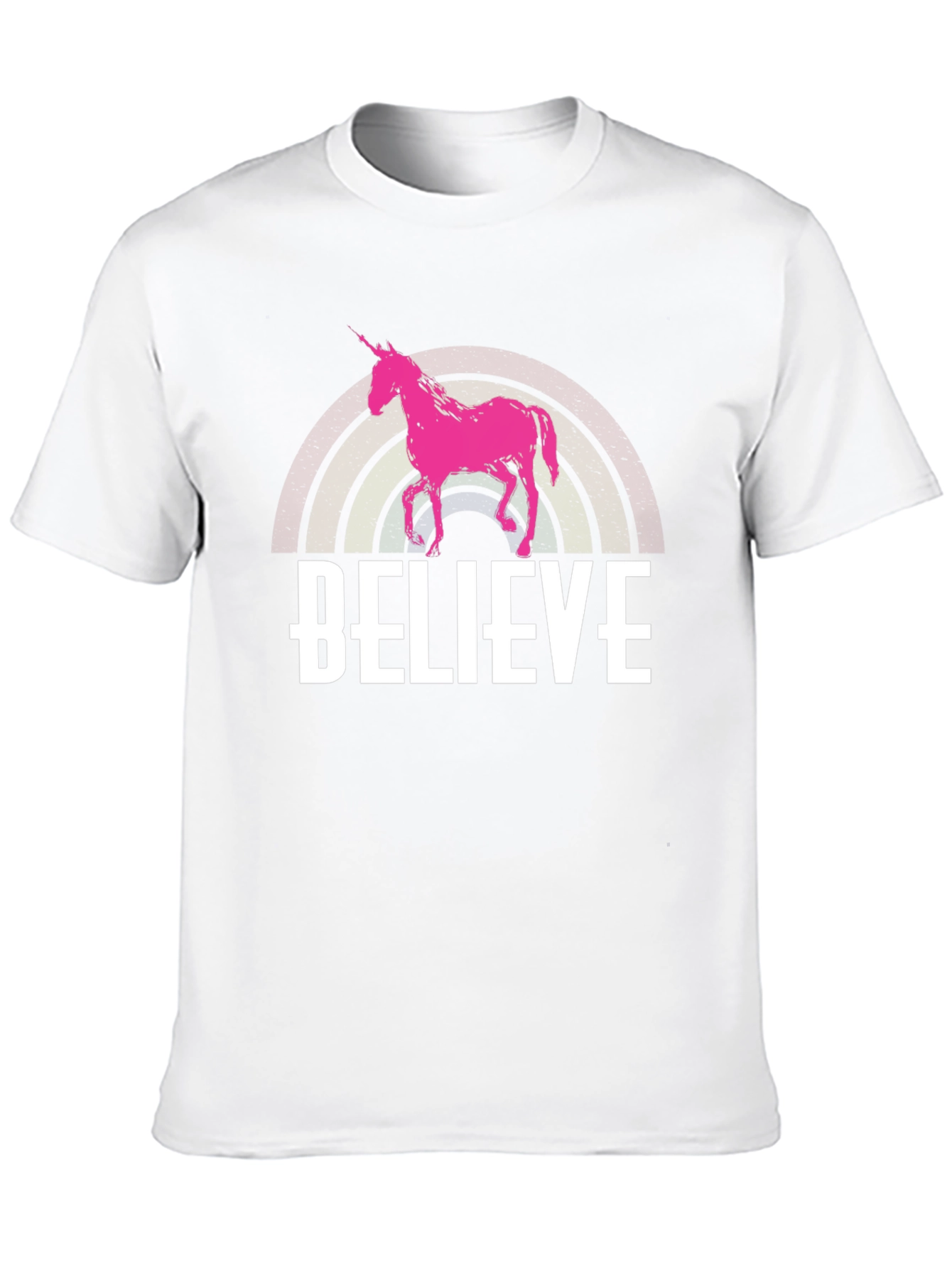 Believe Unicorn Graphic T-Shirt