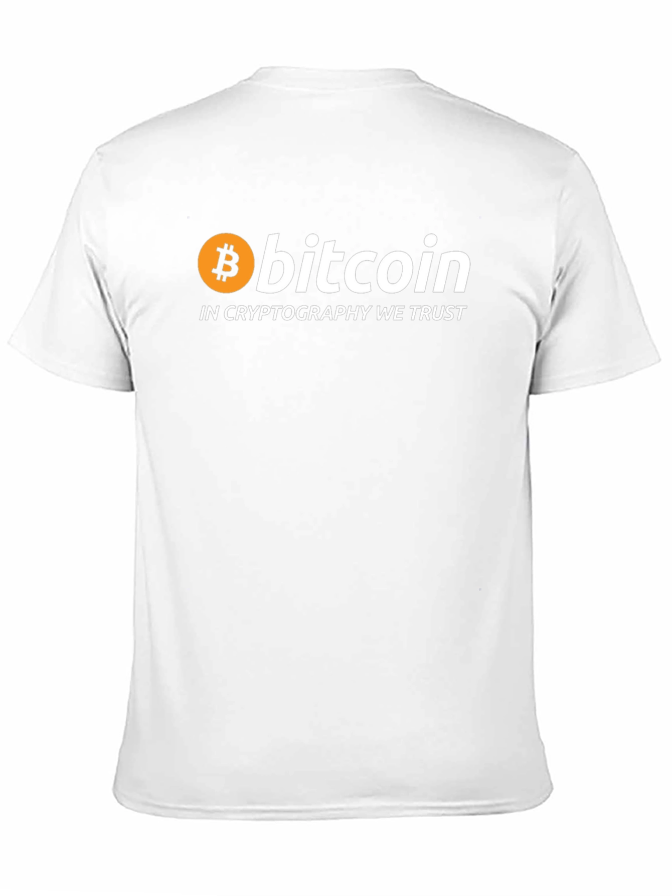 Bitcoin Crypto T-Shirt - In Cryptography We Trust