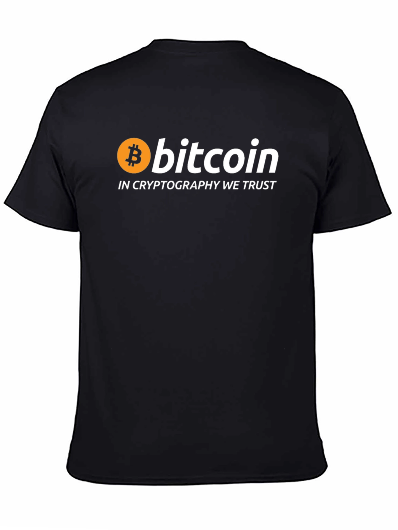 Bitcoin Crypto T-Shirt - In Cryptography We Trust