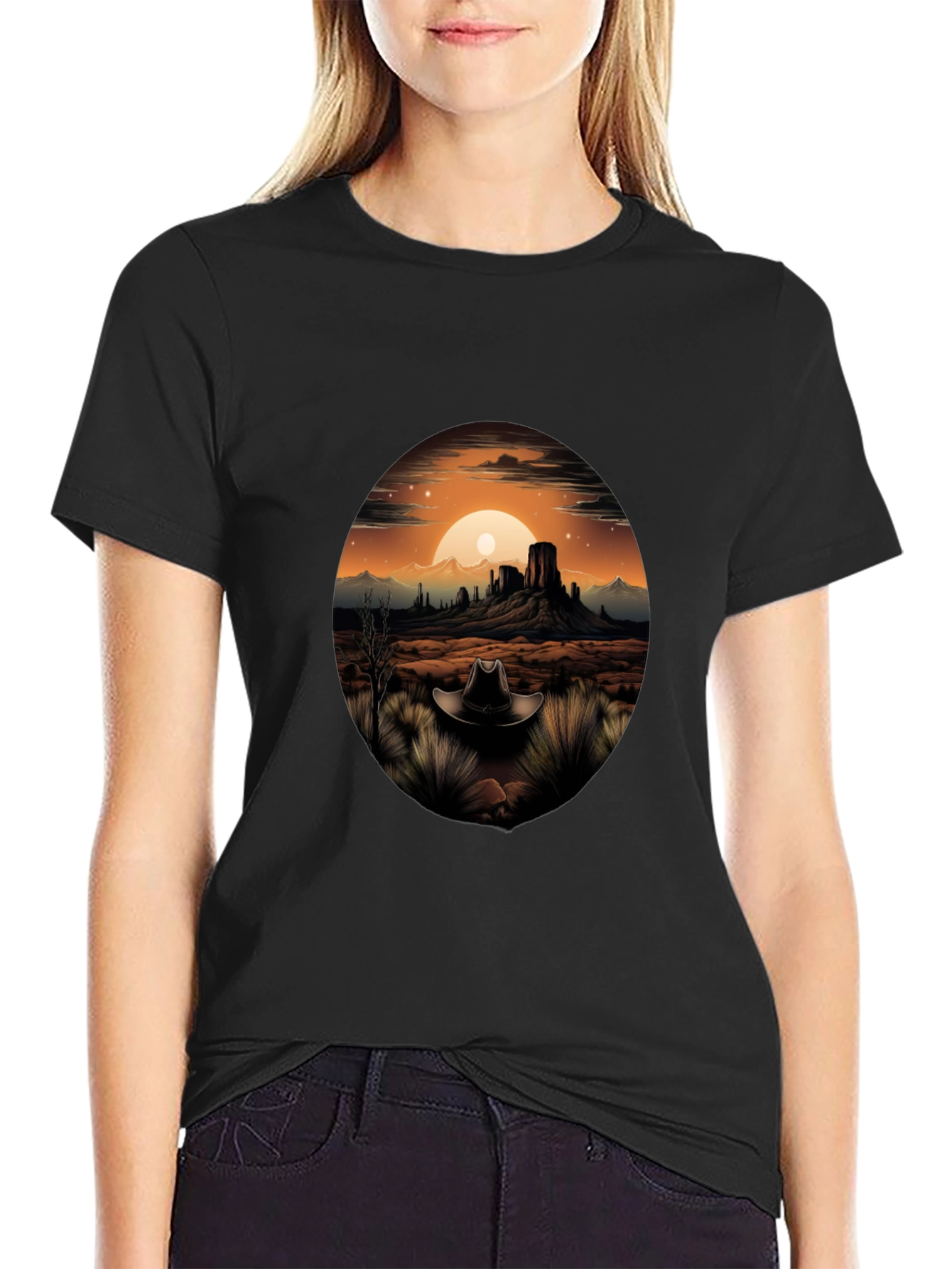 Desert Sunset Graphic Tee