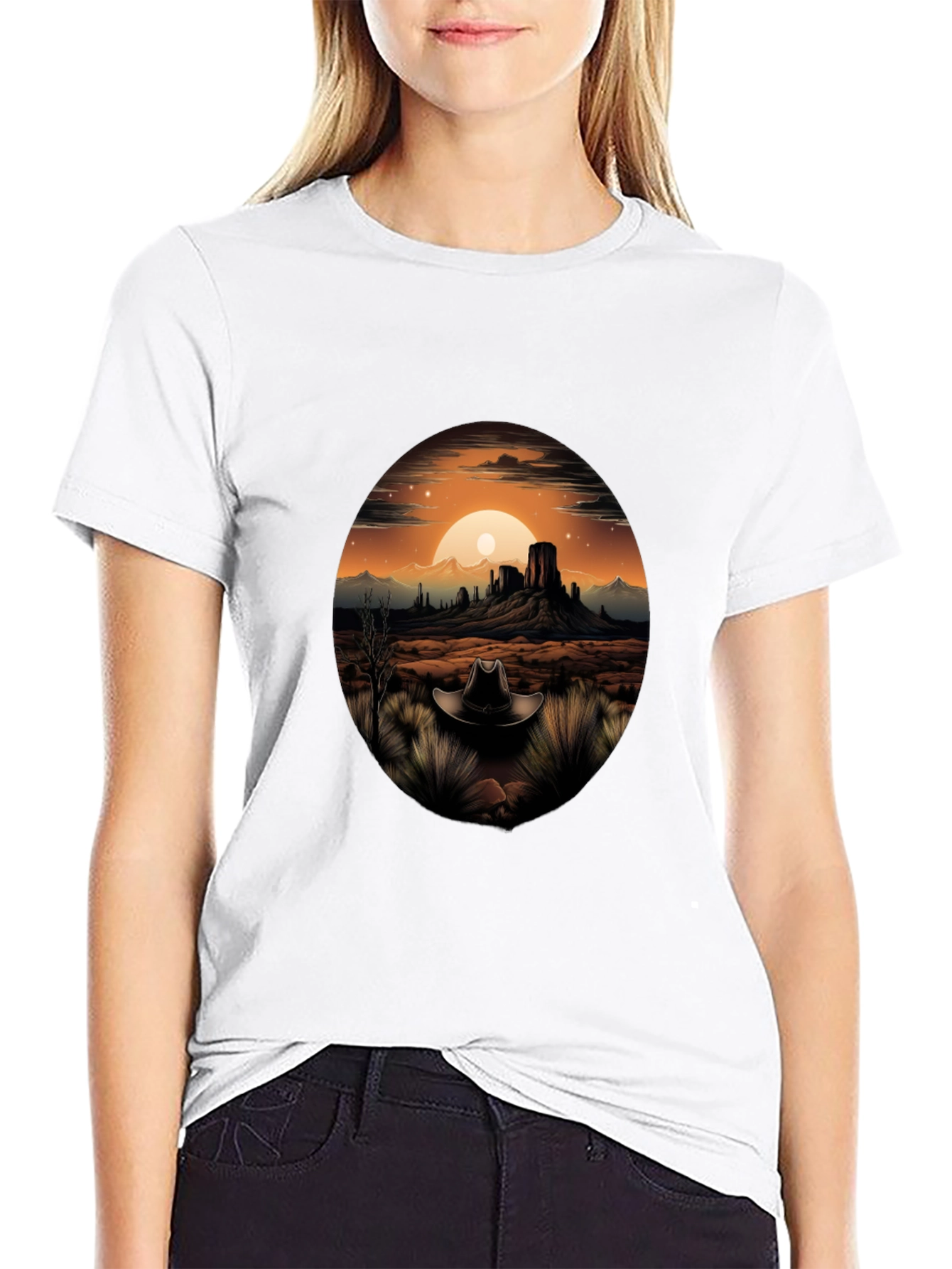 Desert Sunset Graphic Tee