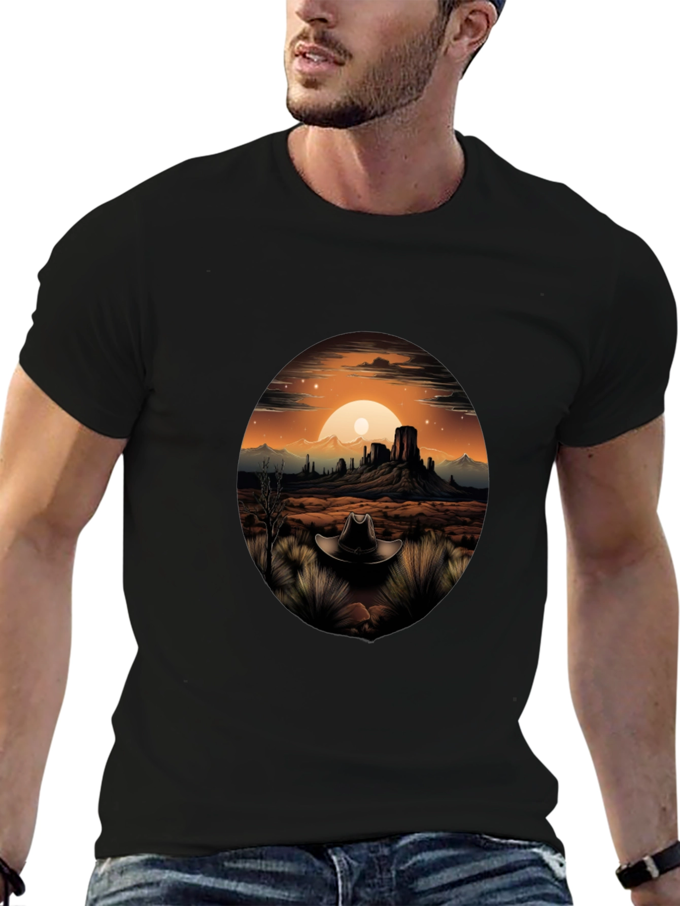 Desert Sunset Graphic Tee