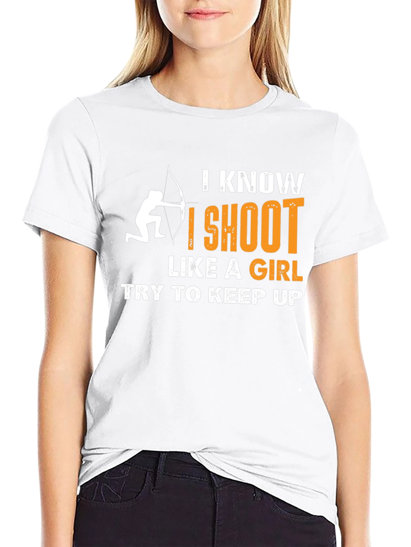Funny Archery T-Shirt - Shoot Like a Girl