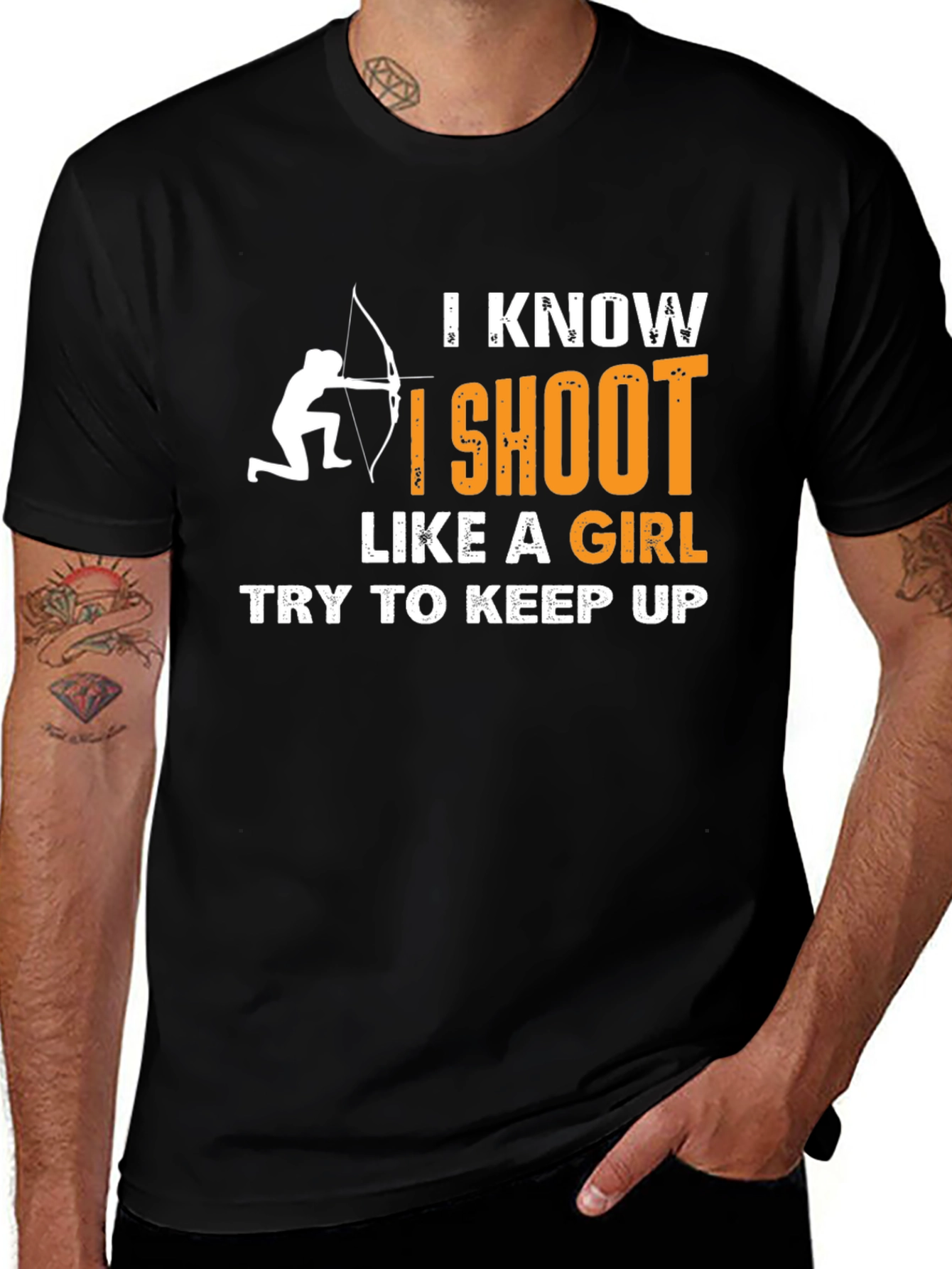 Funny Archery T-Shirt - Shoot Like a Girl