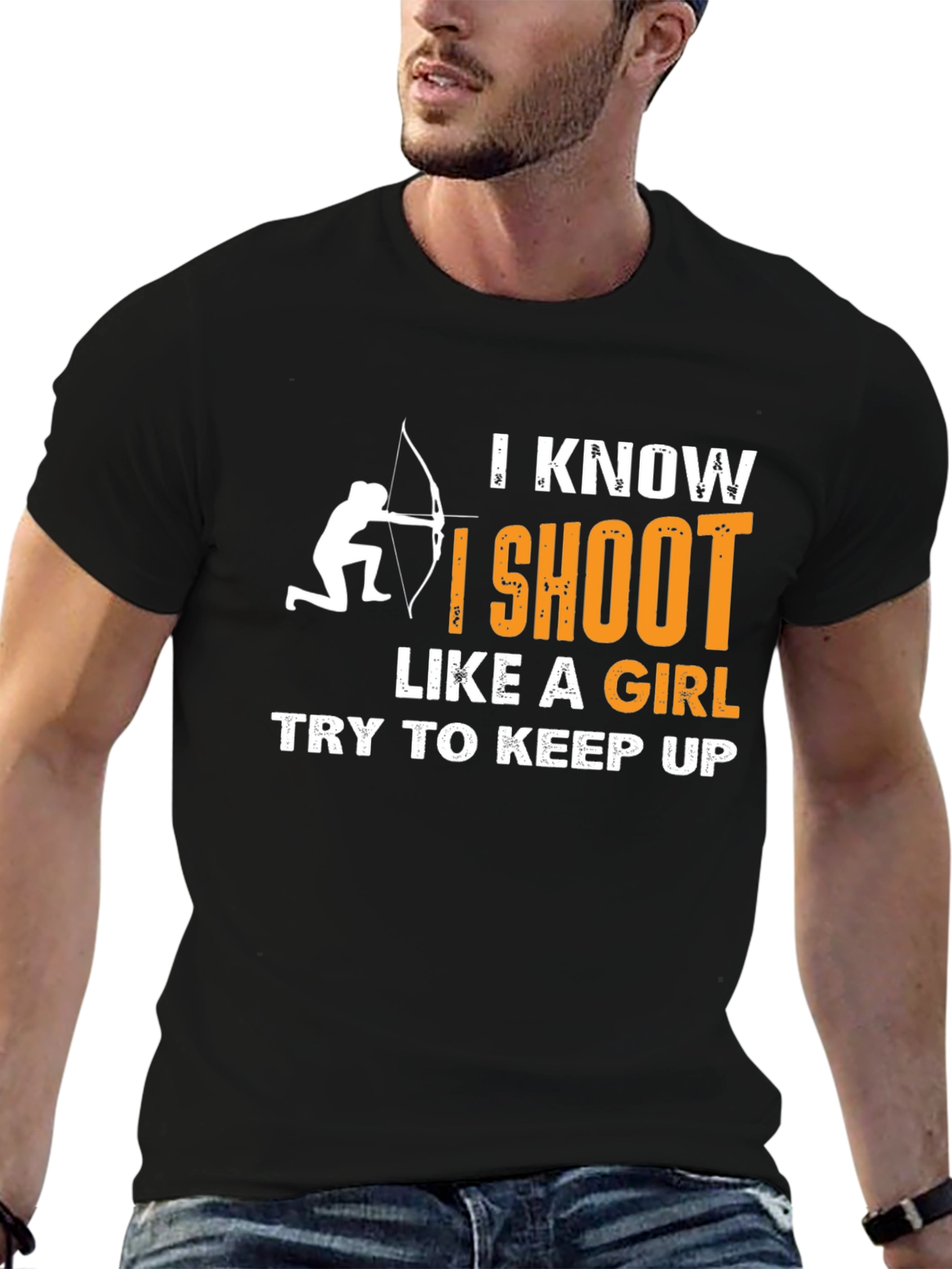 Funny Archery T-Shirt - Shoot Like a Girl