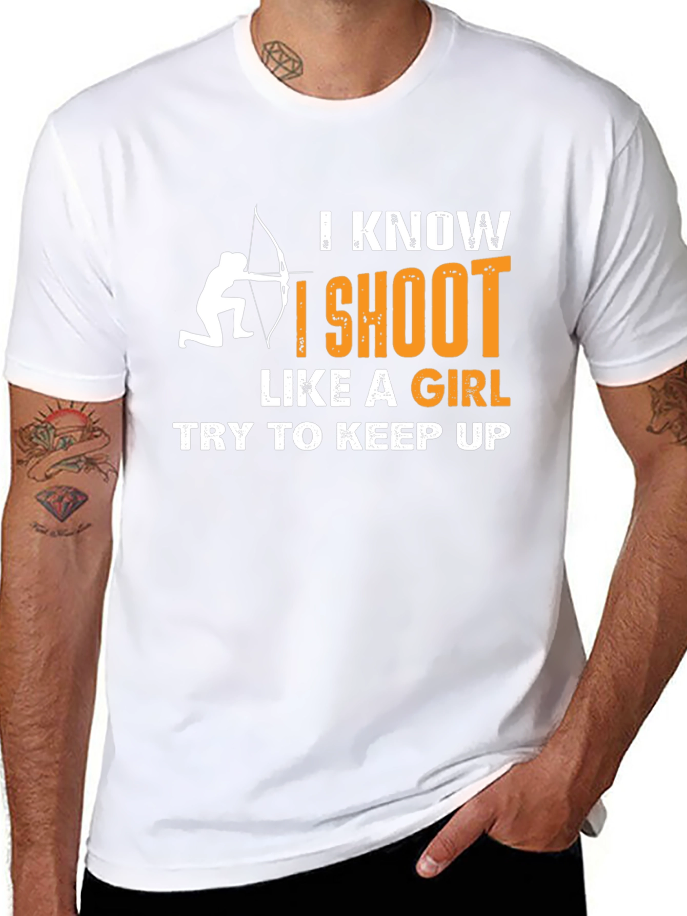 Funny Archery T-Shirt - Shoot Like a Girl