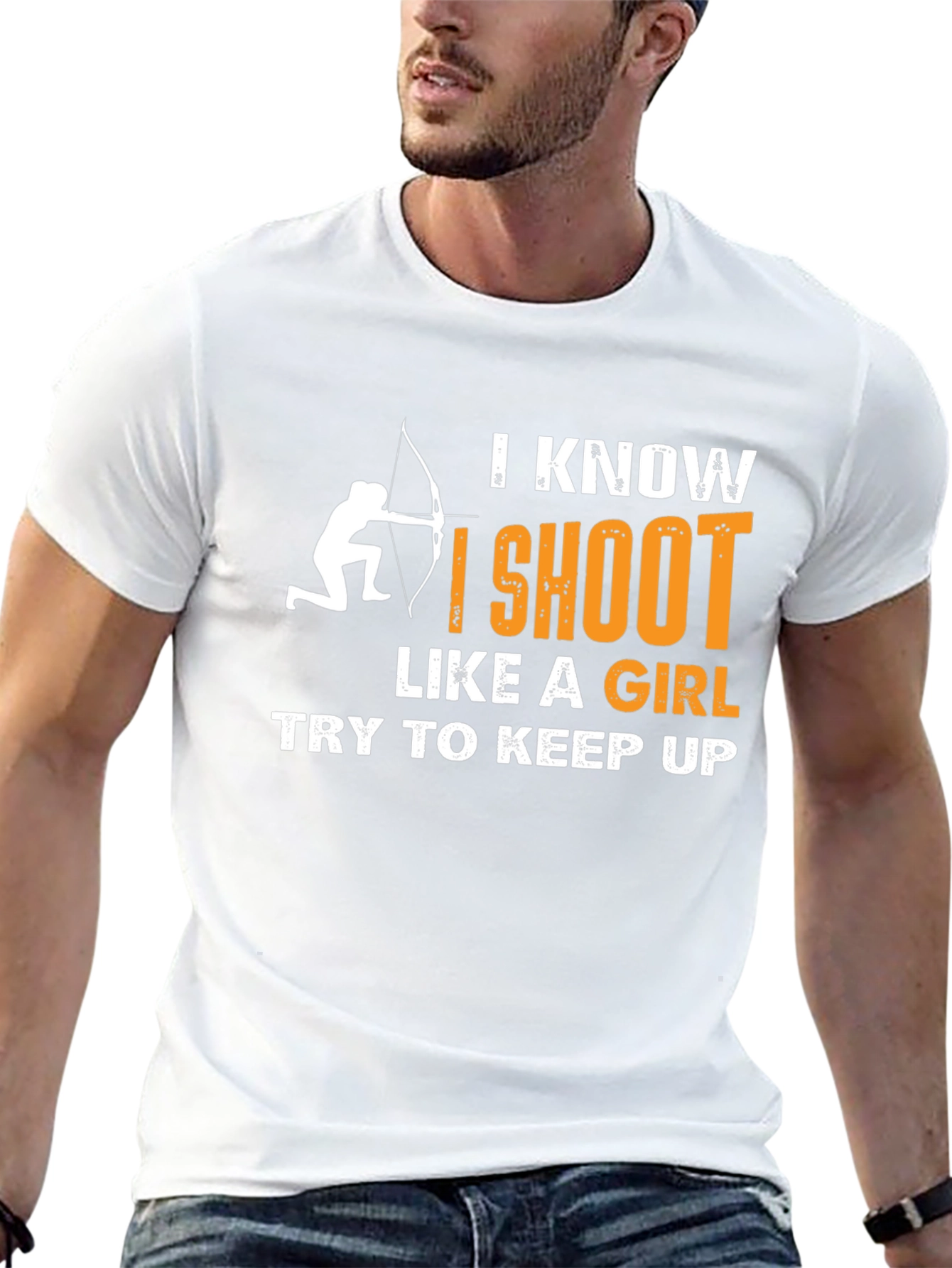 Funny Archery T-Shirt - Shoot Like a Girl