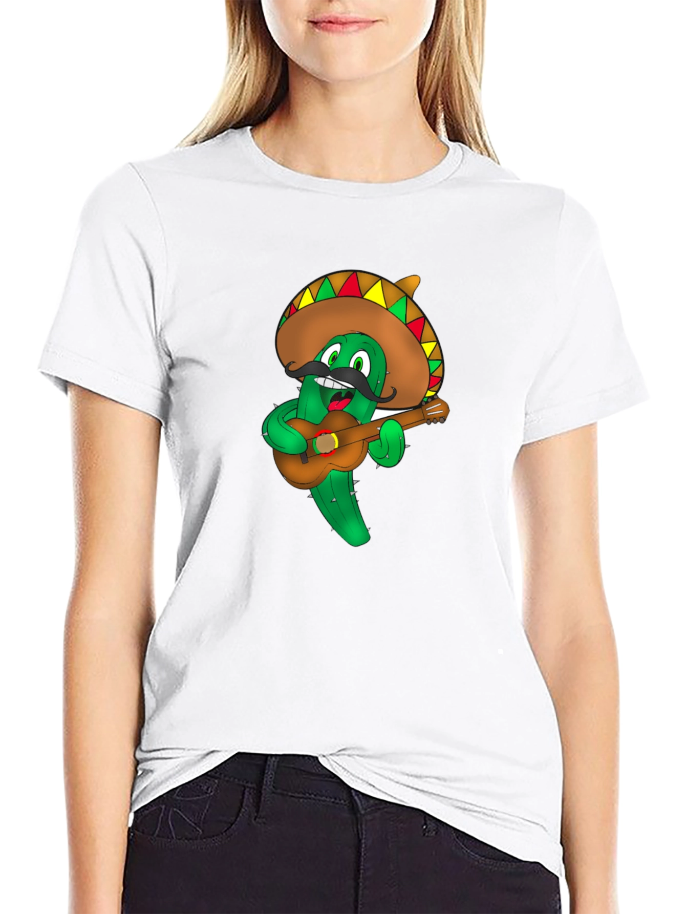 Cactus Mariachi T-Shirt - Funny Cinco de Mayo Tee