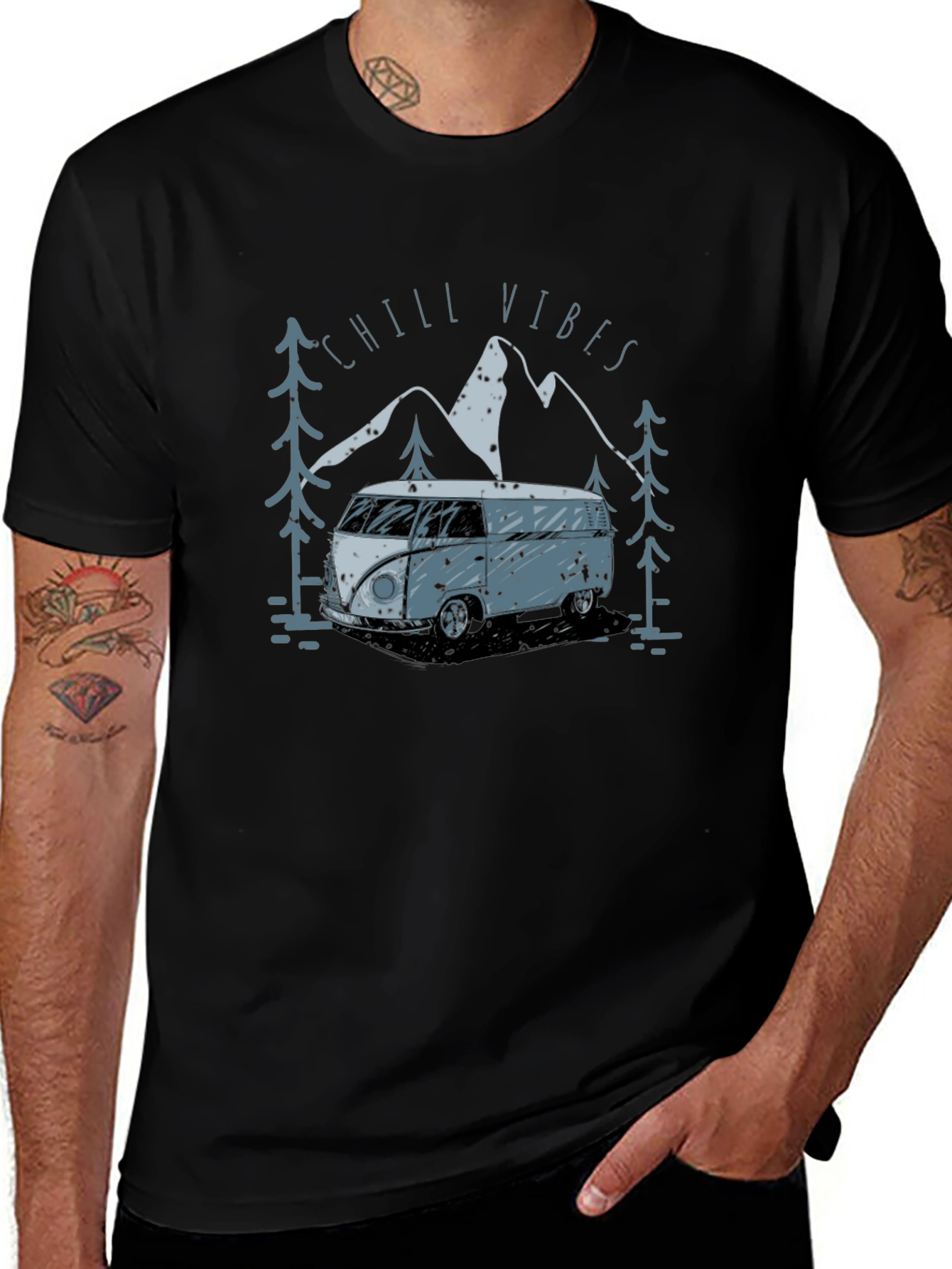 Chill Vibes Van Life T-Shirt