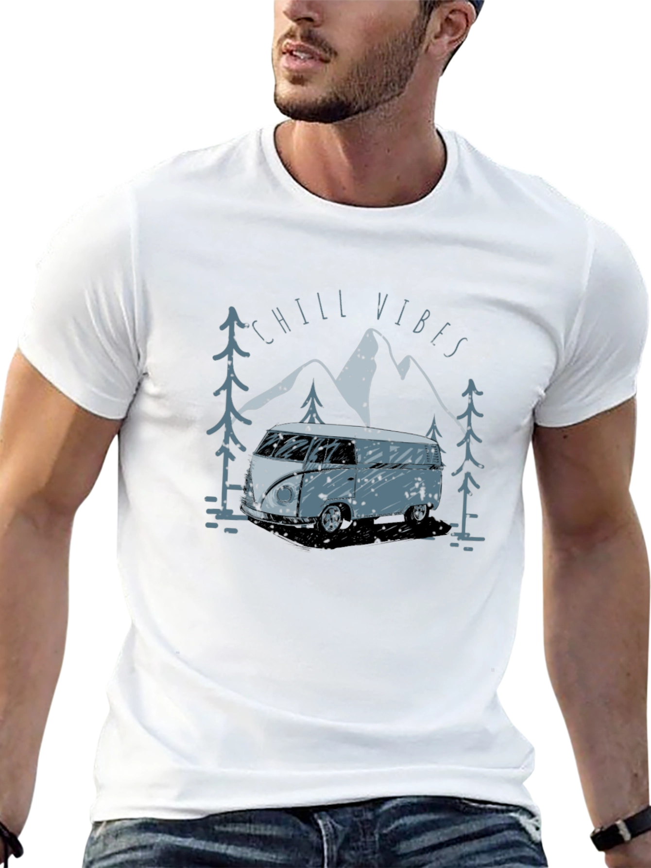 Chill Vibes Van Life T-Shirt