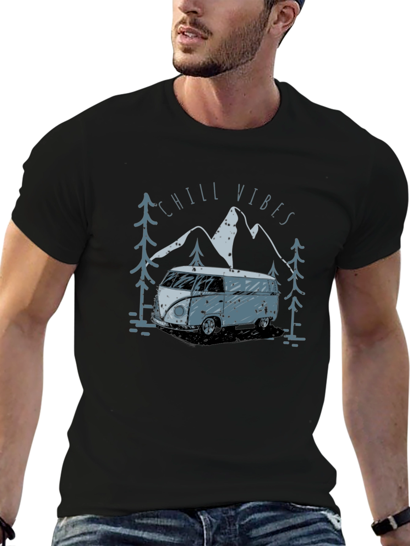 Chill Vibes Van Life T-Shirt