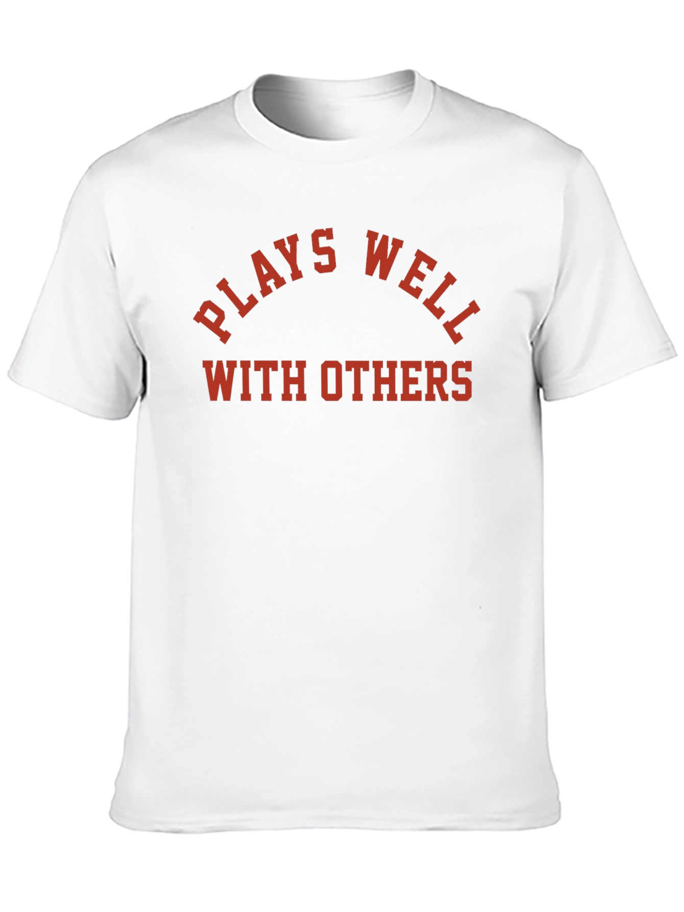 Plays Well With Others Graphic Tee - Black