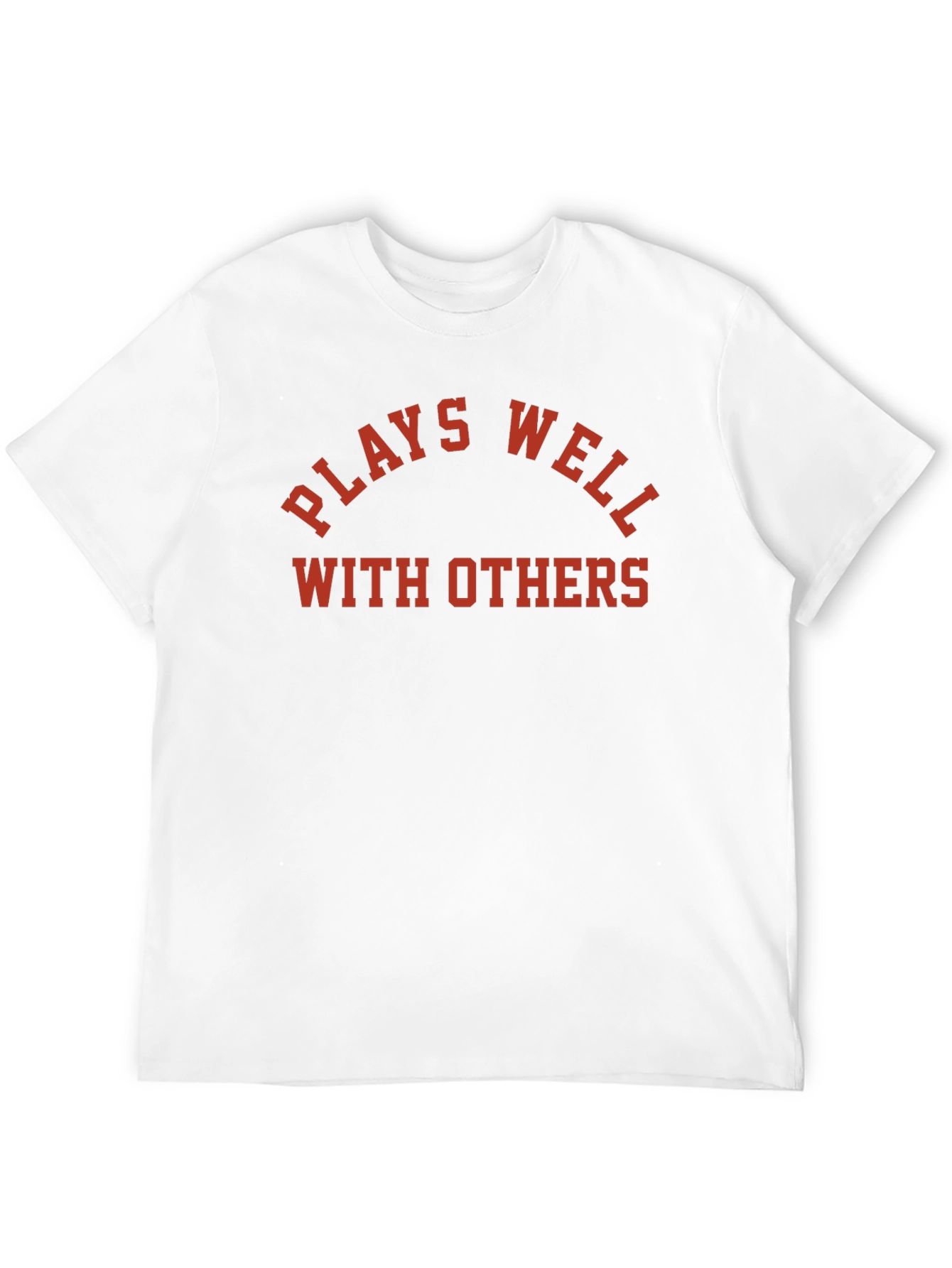 Plays Well With Others Graphic Tee - Black