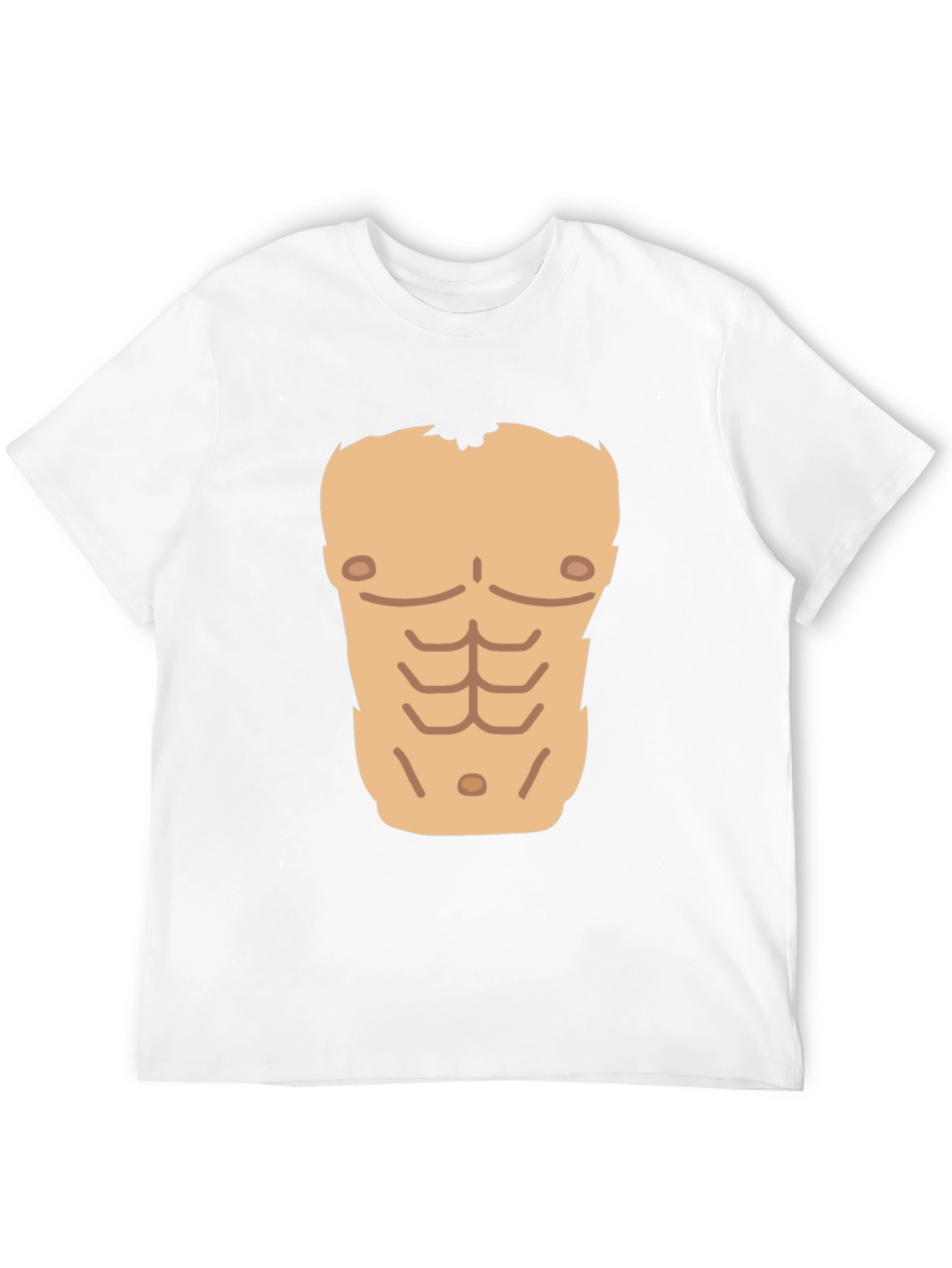 Funny Six Pack Abs T-Shirt - Novelty Graphic Tee